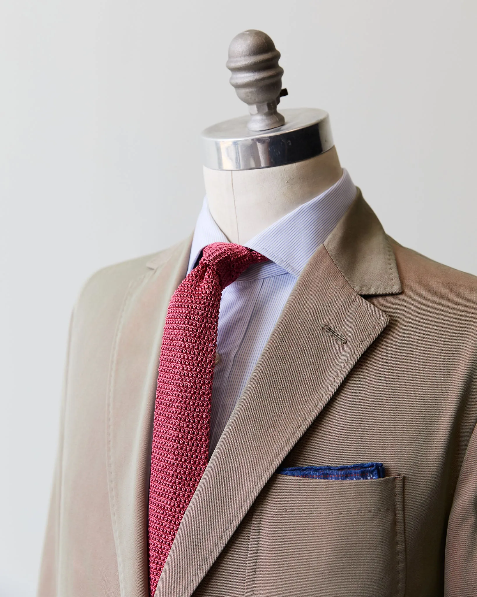Ghost Blazer in Khaki/Red Solaro sold by Mashburn product image thumbnail 5