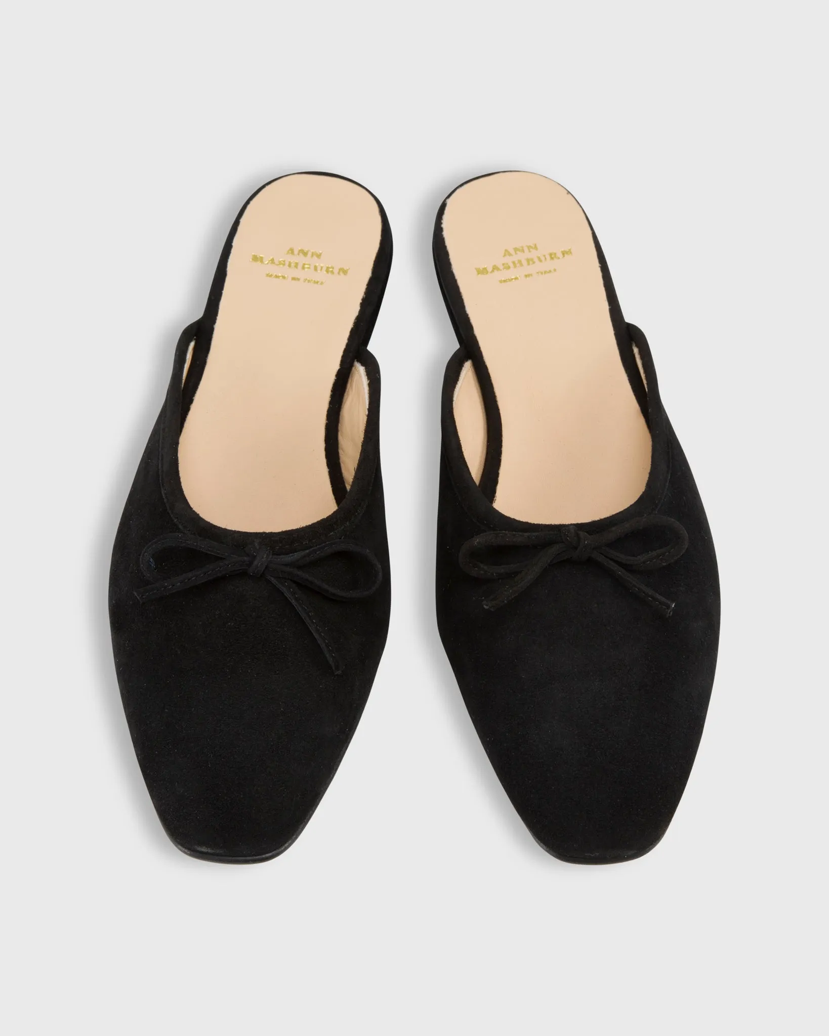 Joy Mule in Black Suede sold by Mashburn product image thumbnail 2