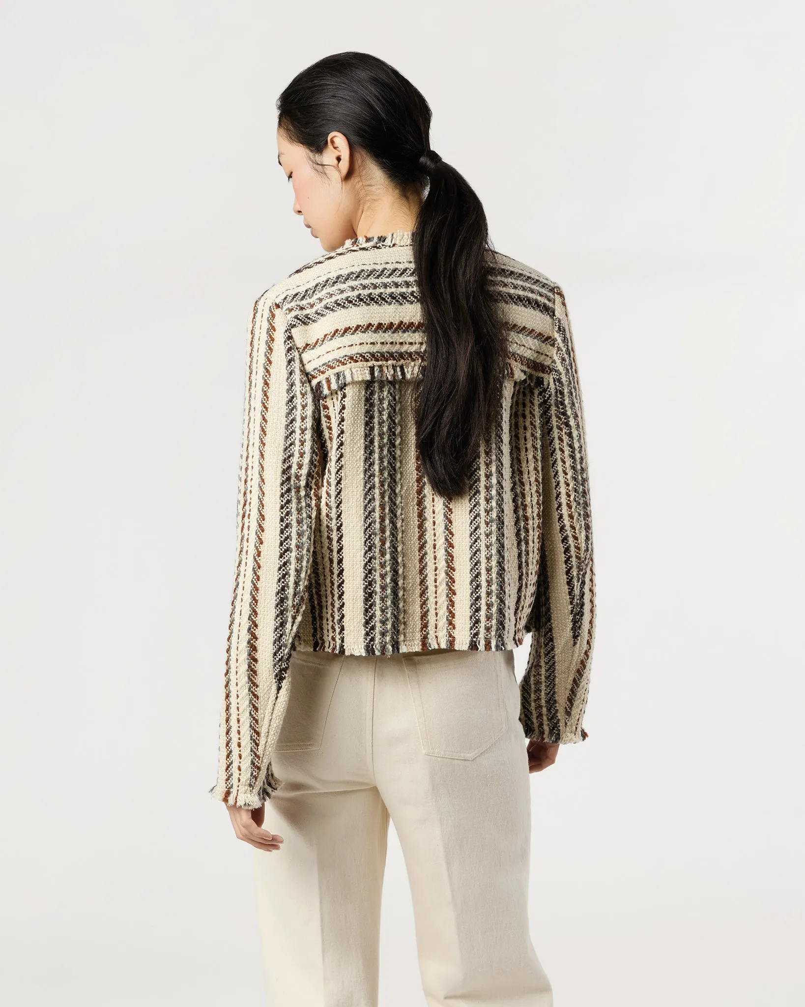 Izaria Jacket in Ecru sold by Mashburn product image thumbnail 5