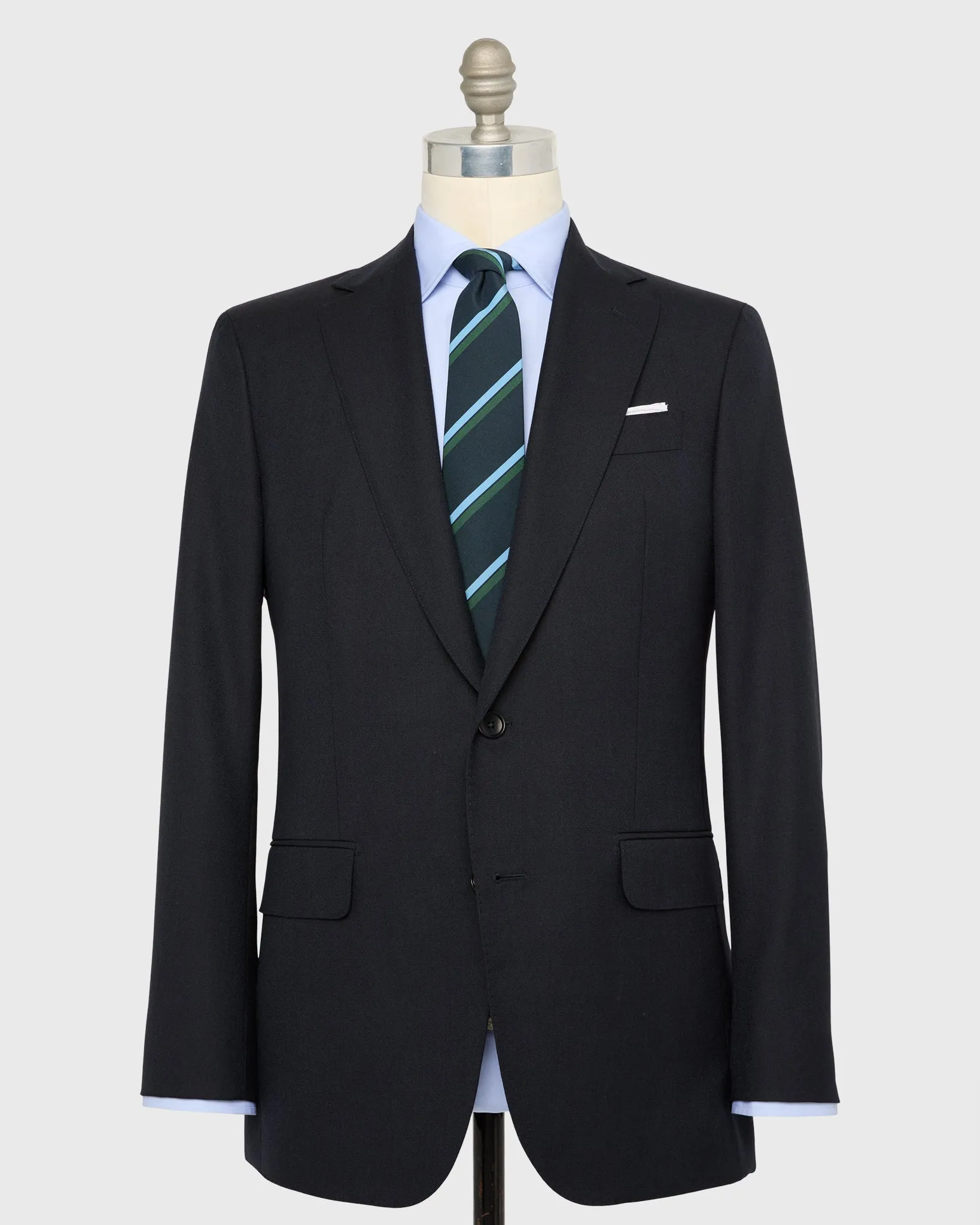 Kincaid No. 2 Suit in Navy Plainweave sold by Mashburn
