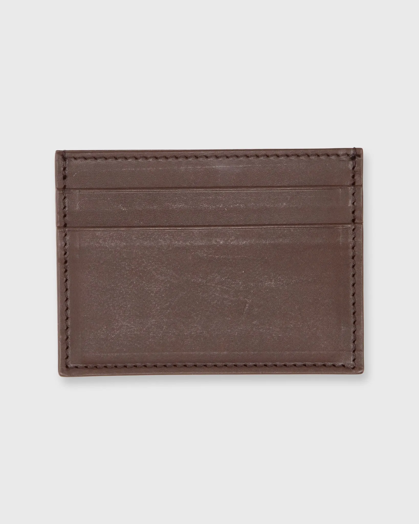 Card Holder in Dark Brown Leather sold by Mashburn product image thumbnail 2