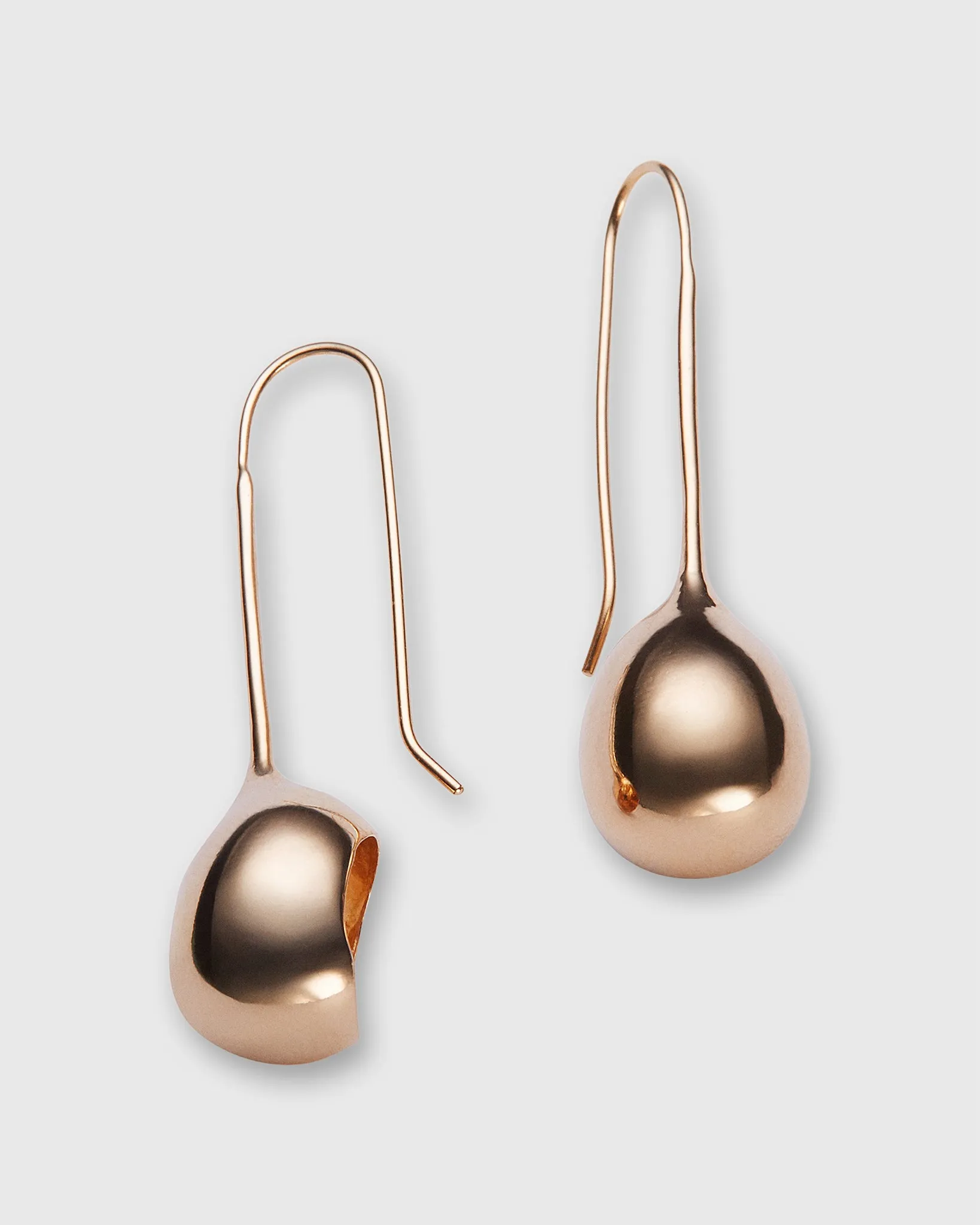 Long Egg Earrings in Gold sold by Mashburn product image thumbnail 3