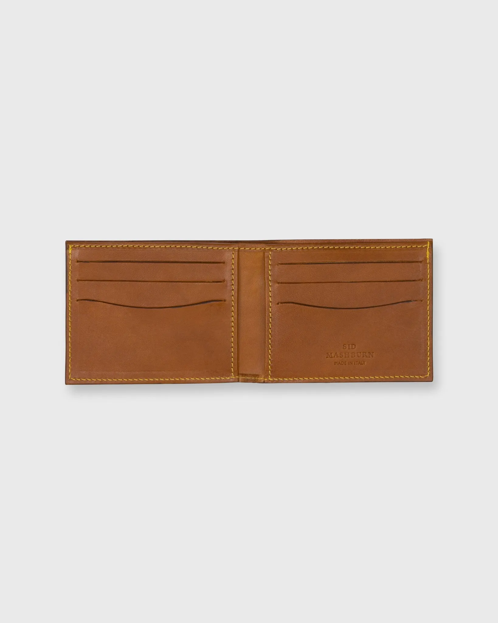 Bi-Fold Wallet in Tan Leather sold by Mashburn product image thumbnail 2
