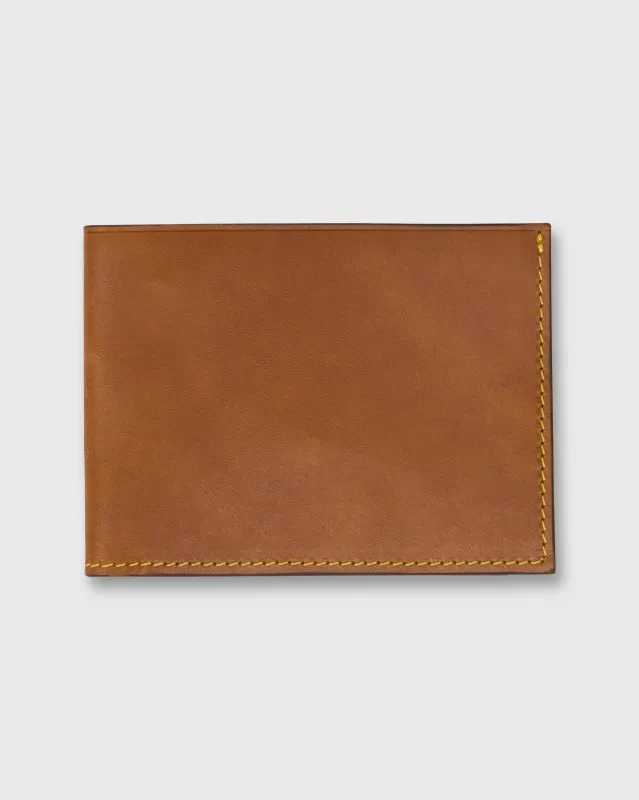 Bi-Fold Wallet in Tan Leather sold by Mashburn