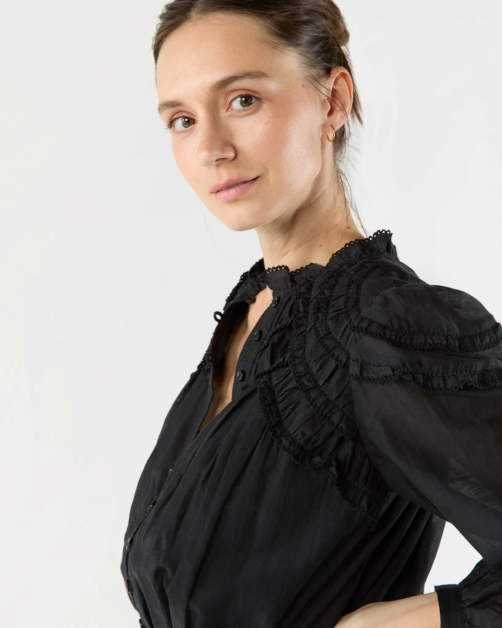 Charissa Dress in Black sold by Mashburn product image thumbnail 2