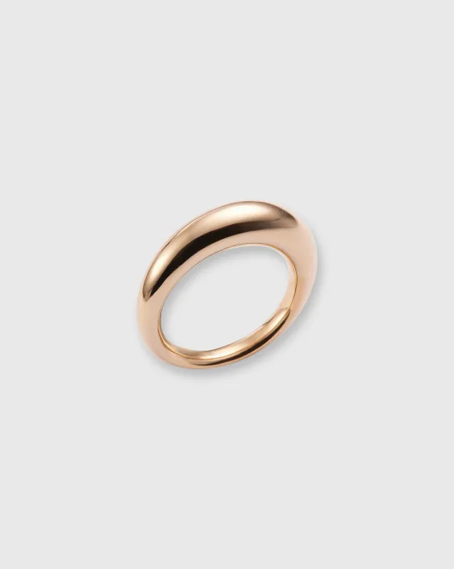 Thin Round Ring in Gold sold by Mashburn