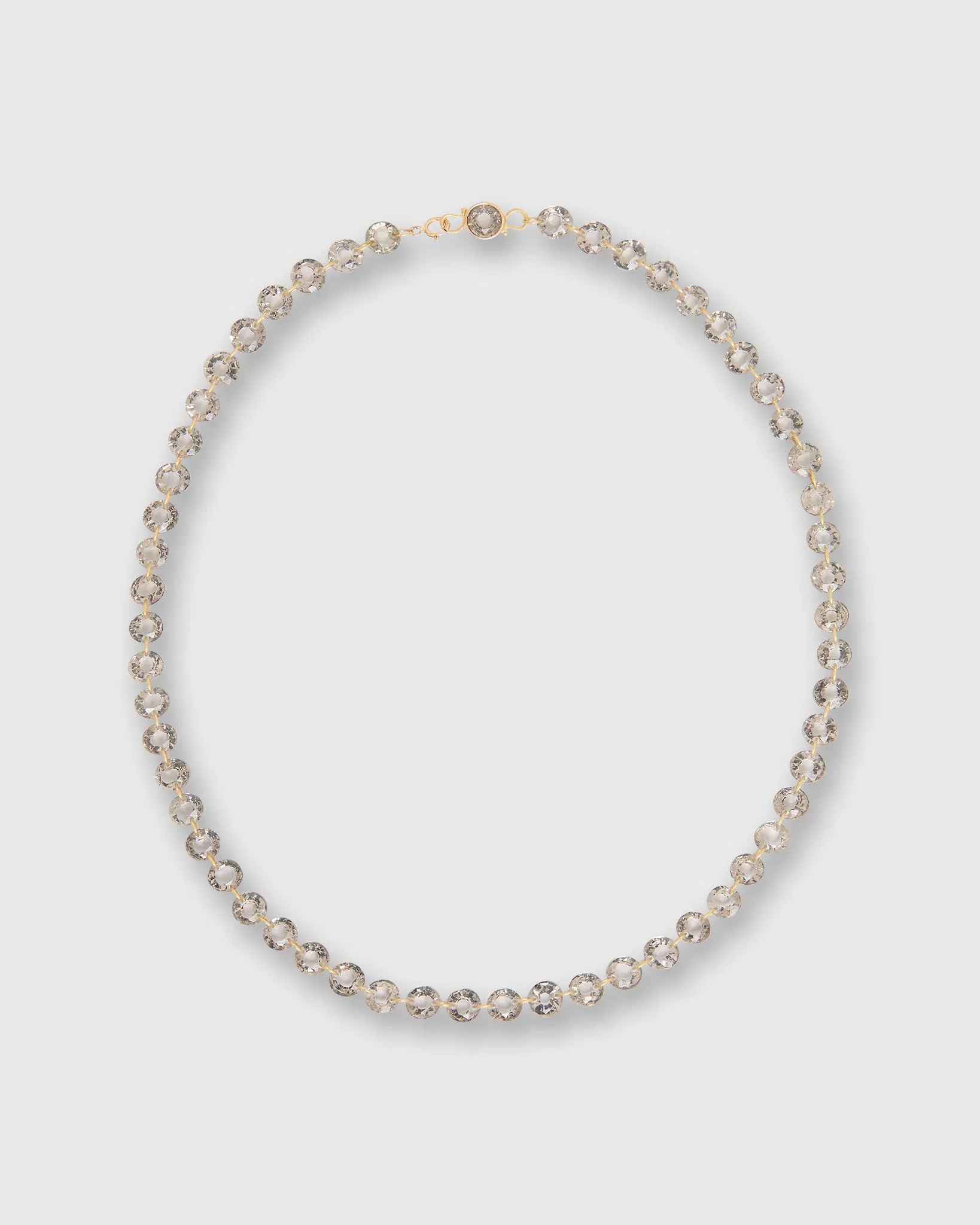 Small Lady Like Necklace in Smokey Quartz sold by Mashburn