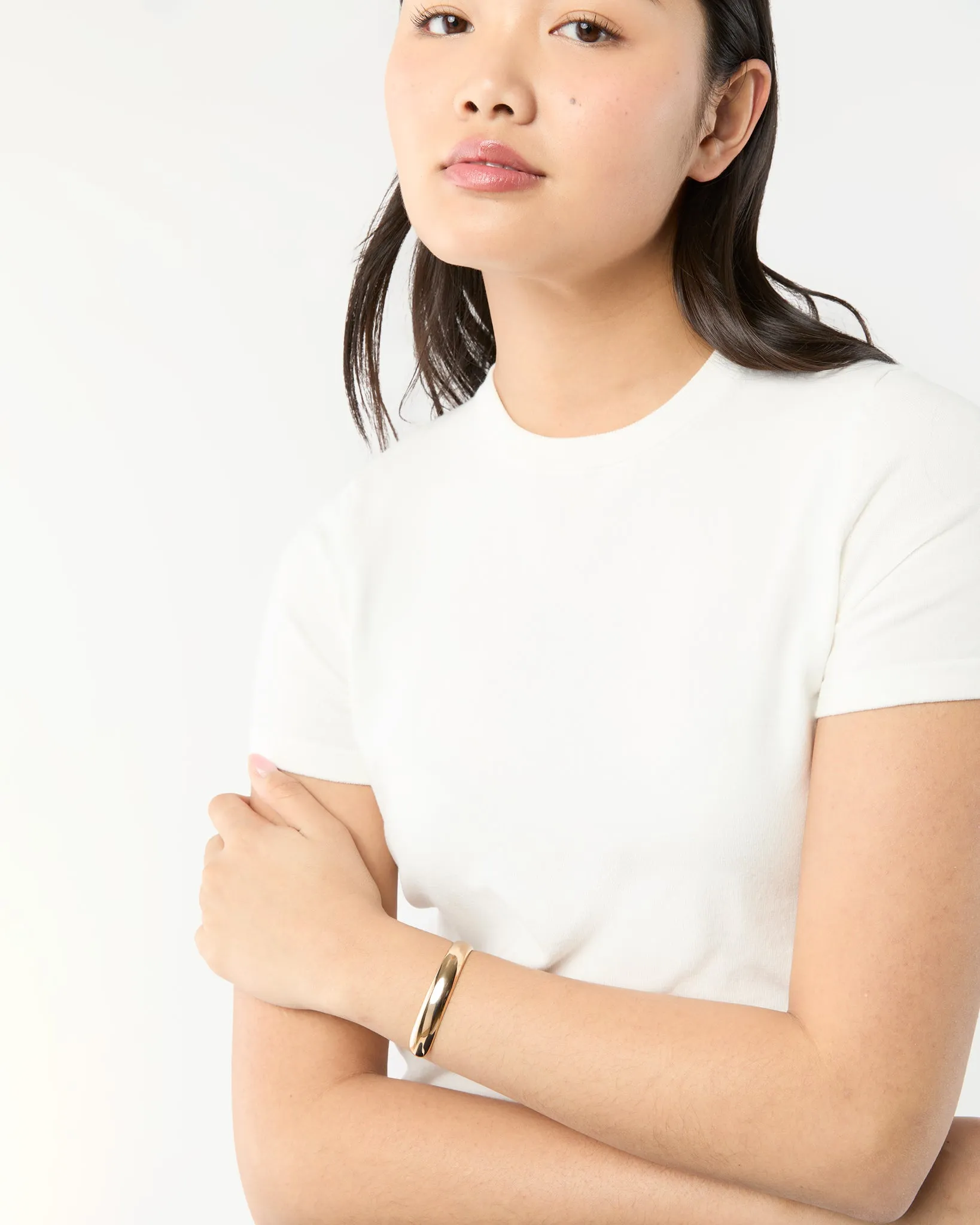 Open Cuff Bracelet in Gold sold by Mashburn product image thumbnail 2