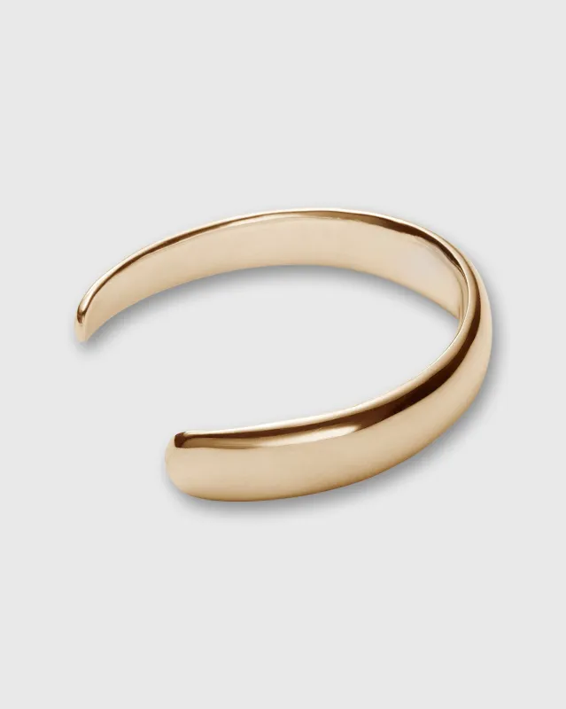 Open Cuff Bracelet in Gold sold by Mashburn