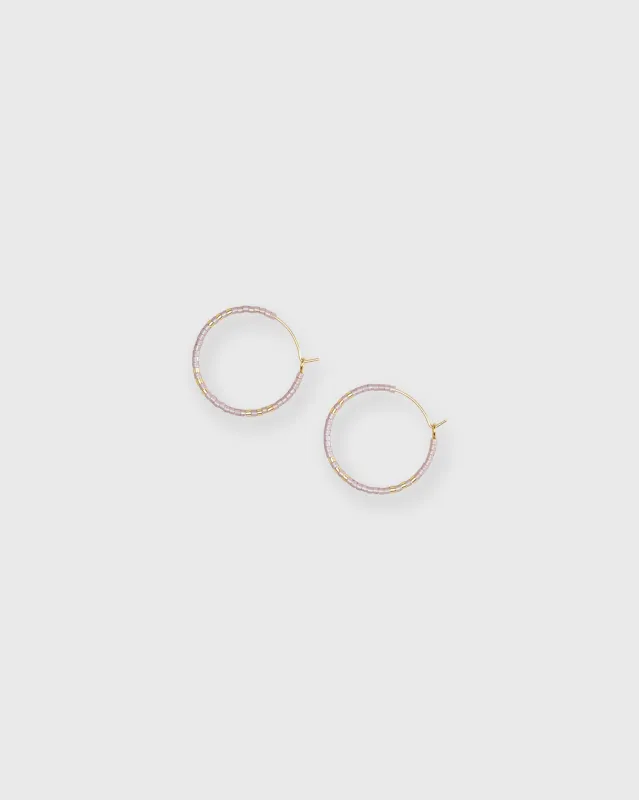 Zoe Hoop Earrings in Lilac sold by Mashburn