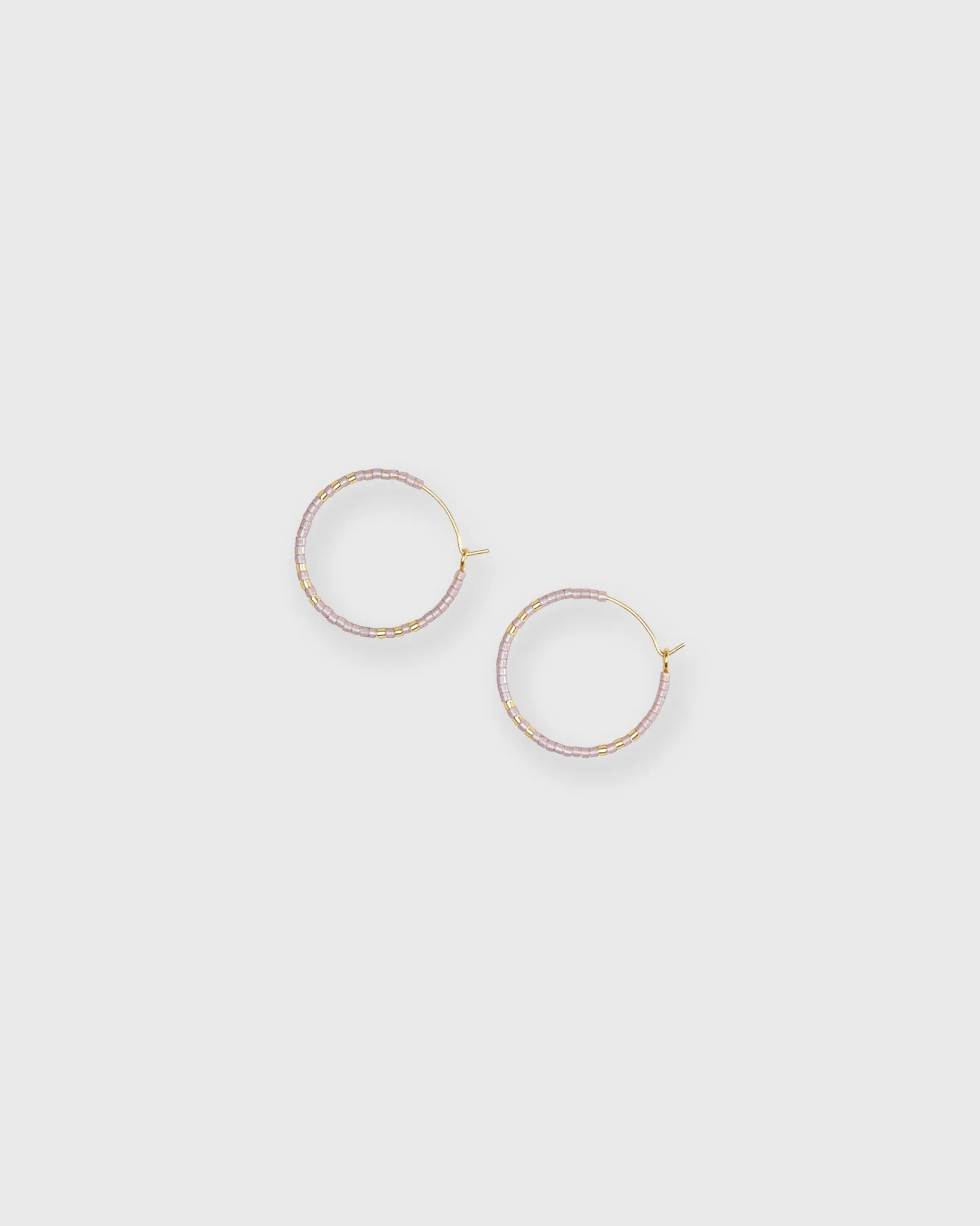 Zoe Hoop Earrings in Lilac sold by Mashburn