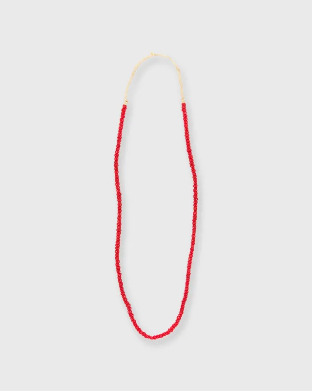 Very Small African Beads in Red sold by Mashburn