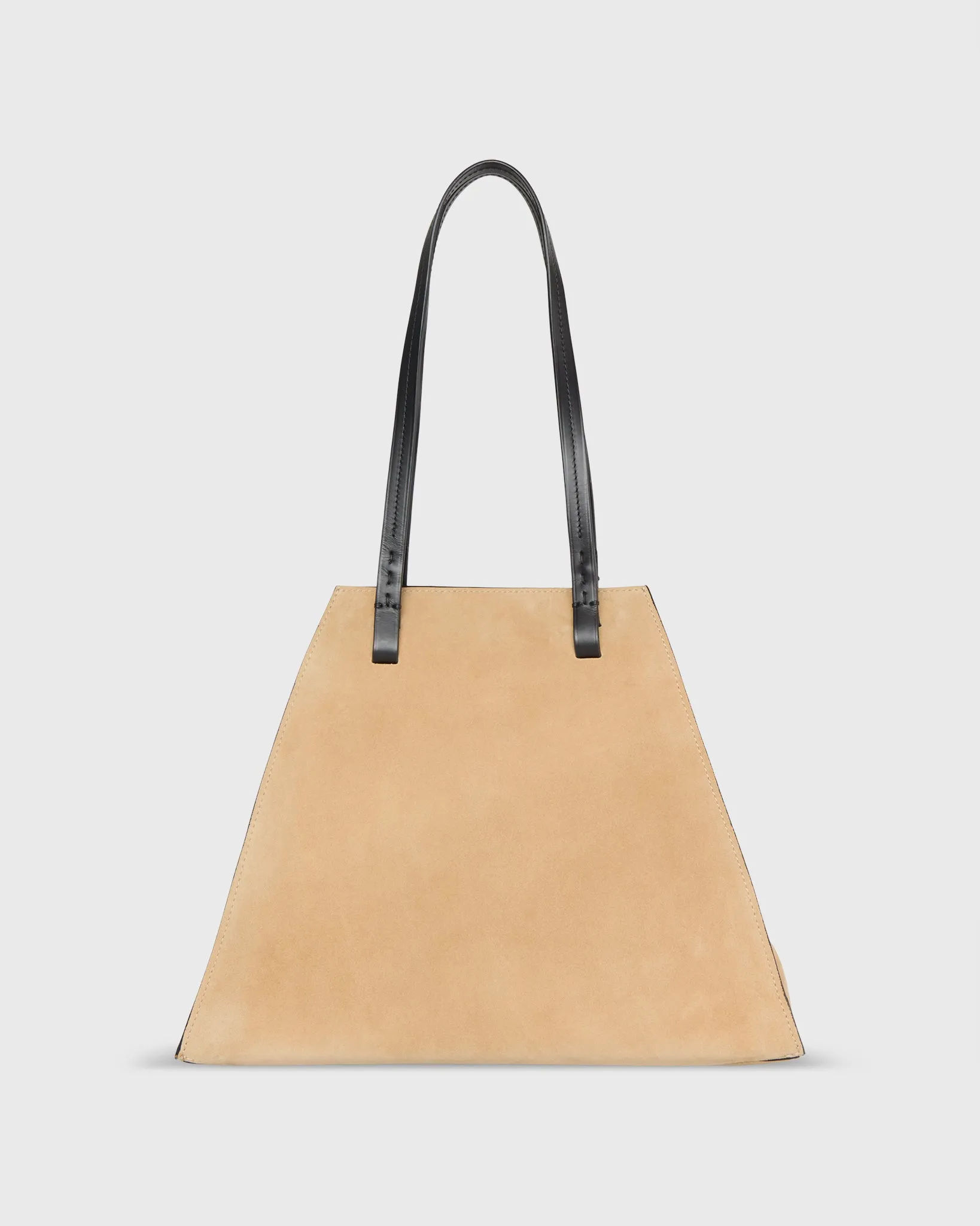 Evie Tote in Camel Suede sold by Mashburn product image thumbnail 4