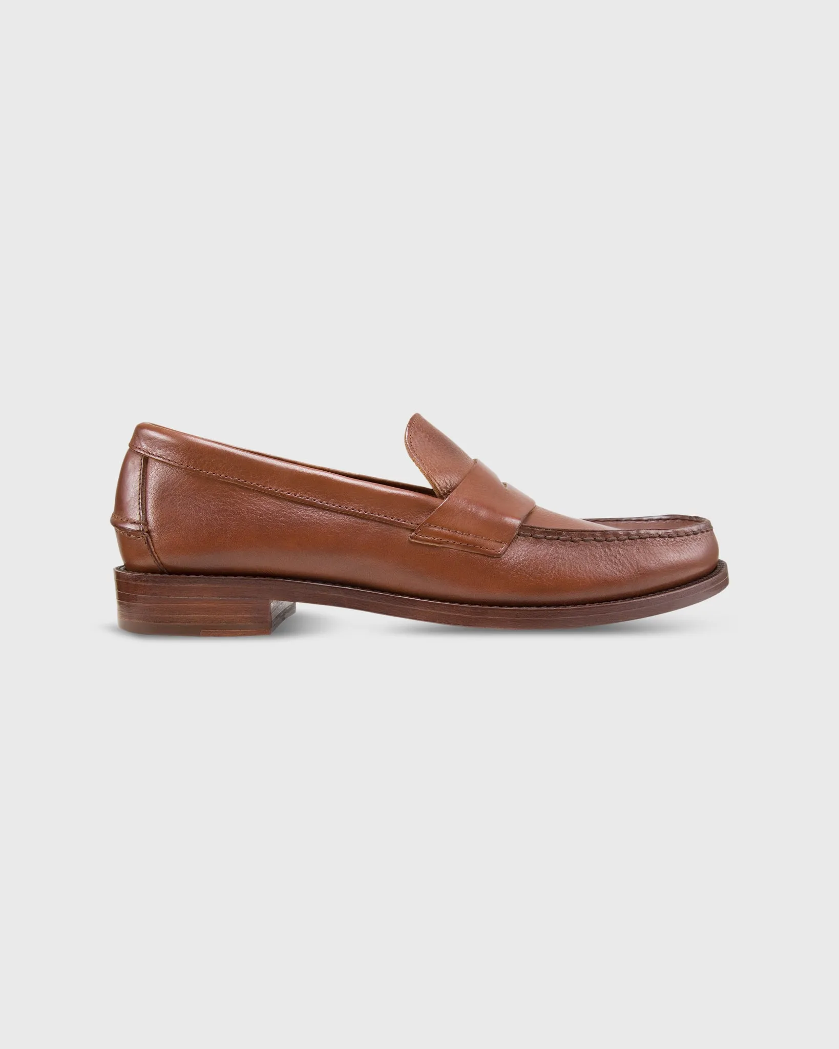 Handsewn Penny Loafer in Bourbon Grain Leather sold by Mashburn product image thumbnail 2