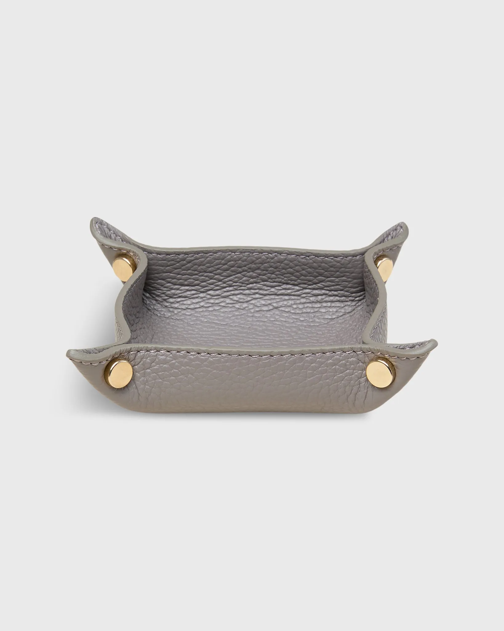 Soft Small Square Tray in Elephant Leather sold by Mashburn product image thumbnail 3