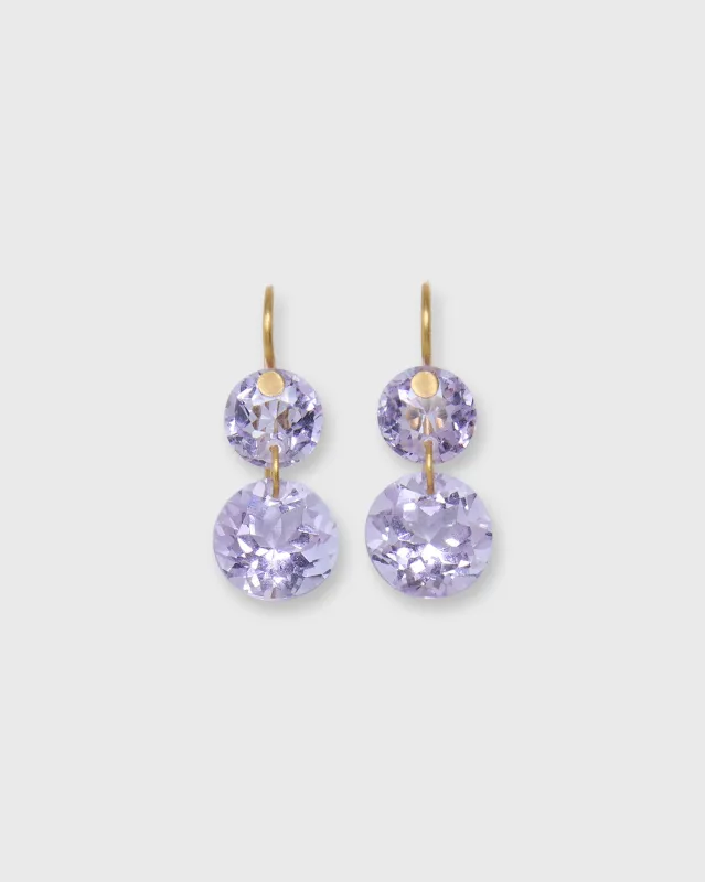 Extra Small Incandescence Earrings in Amethyst sold by Mashburn
