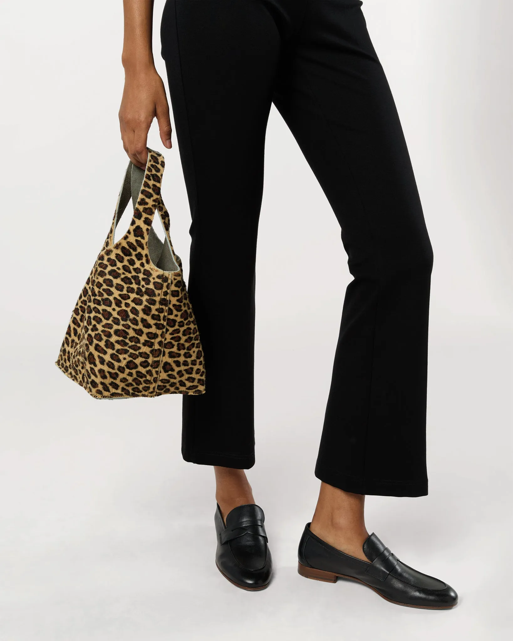 Paola Bucket Bag in Mini Leopard Calf Hair sold by Mashburn product image thumbnail 4