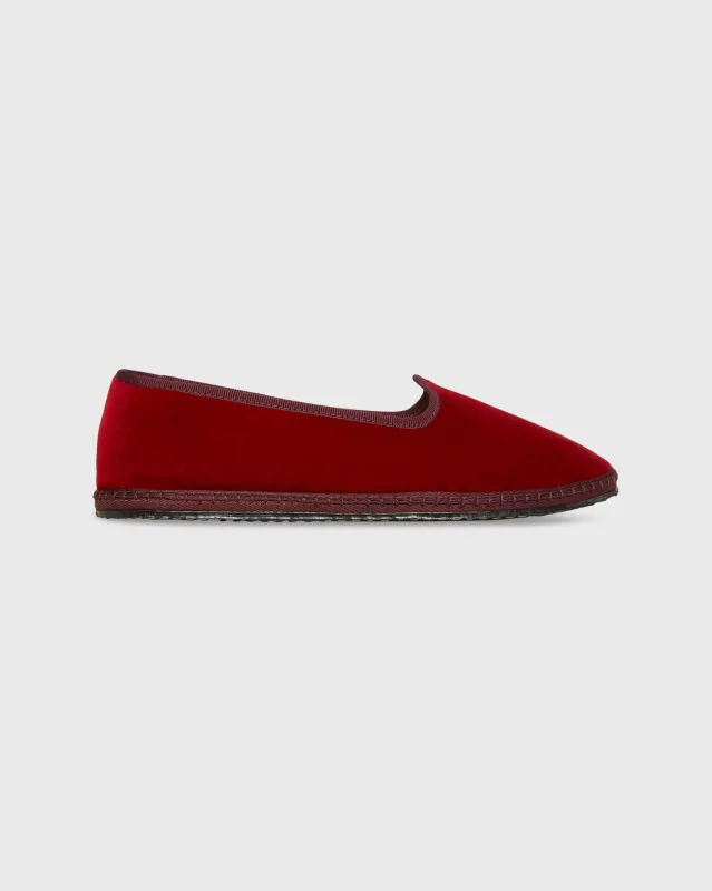 Classic Slippers in Cherry sold by Mashburn
