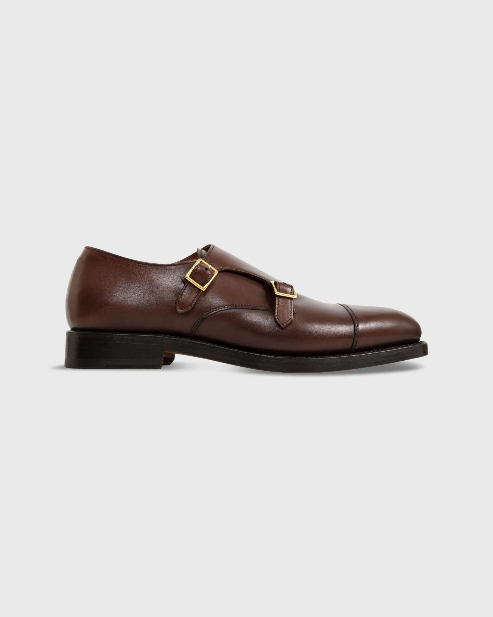 Double Monk Strap in Espresso Calfskin sold by Mashburn product image thumbnail 2