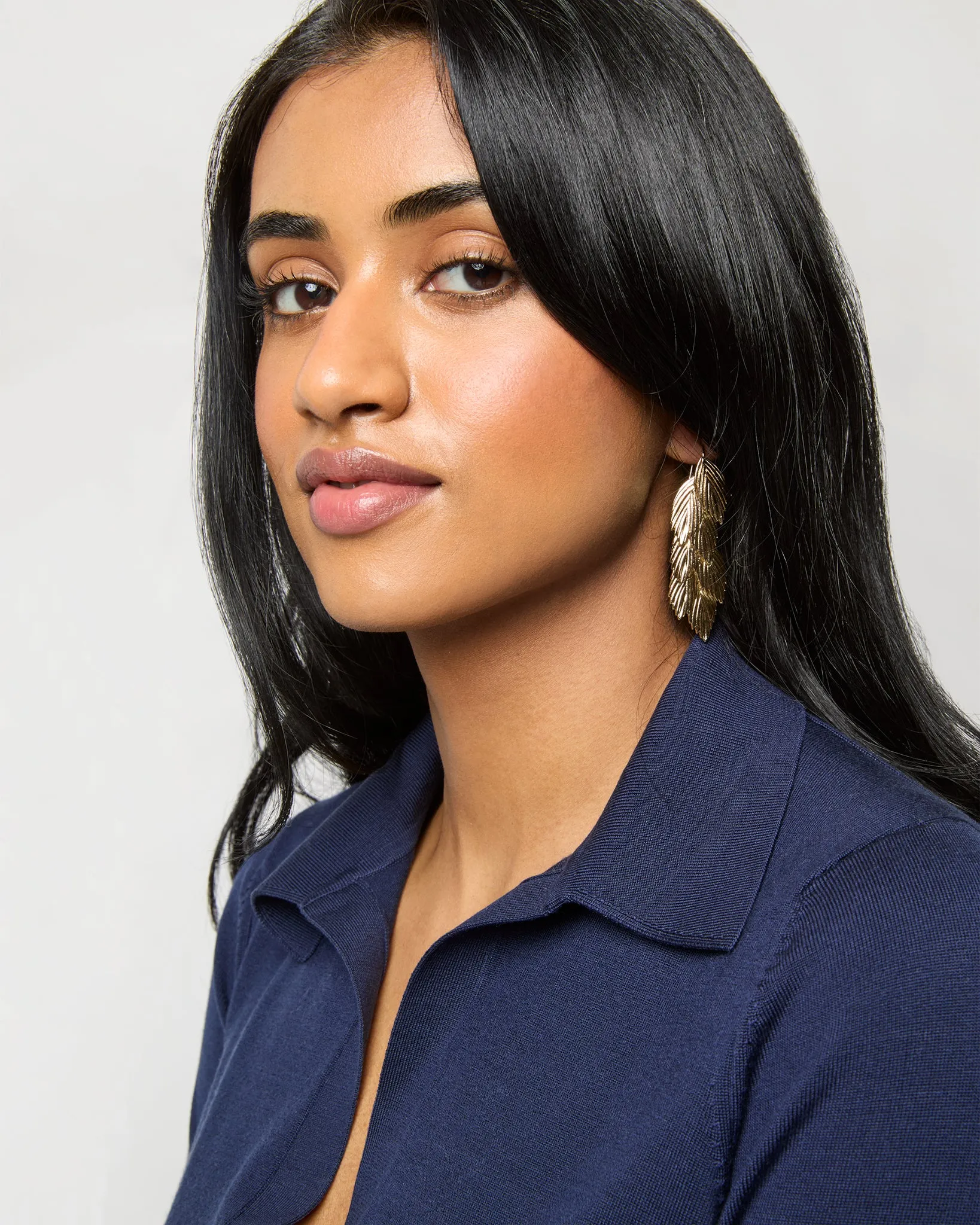 Sea Oats Earrings in Vermeil sold by Mashburn product image thumbnail 2