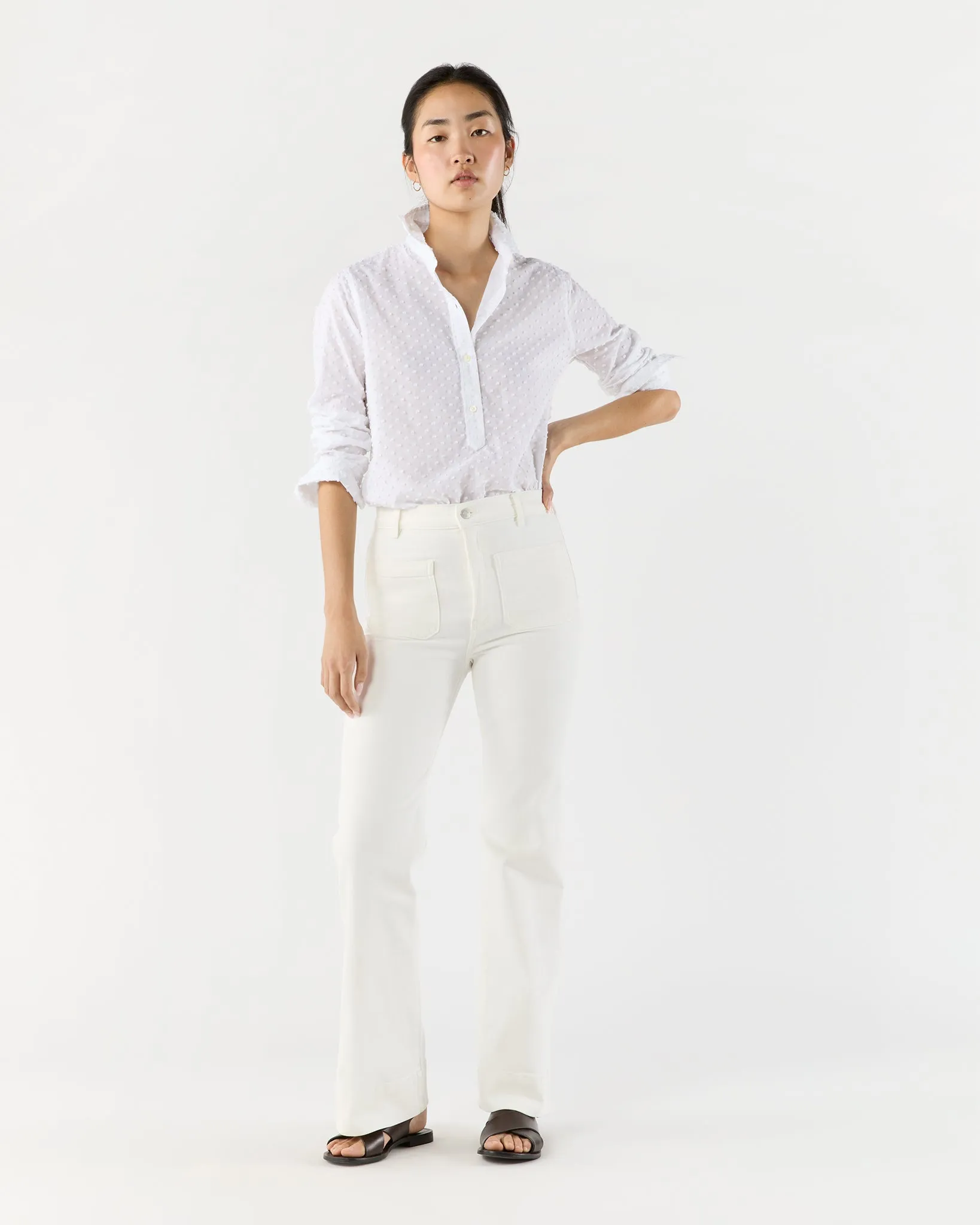 St Monica Jean in Natural White sold by Mashburn