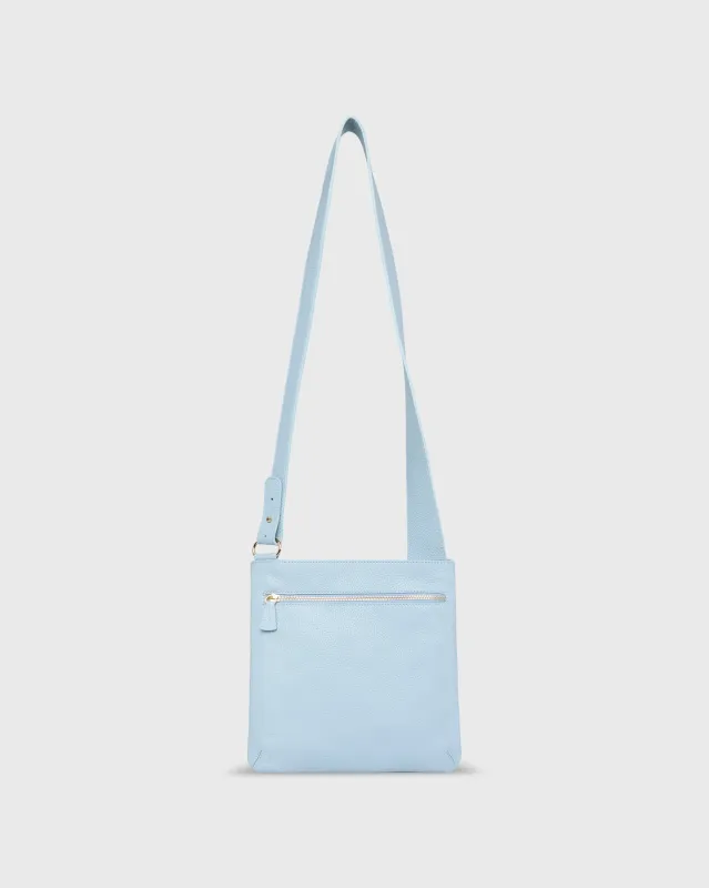 Crossbody Pouch in Mist Leather sold by Mashburn
