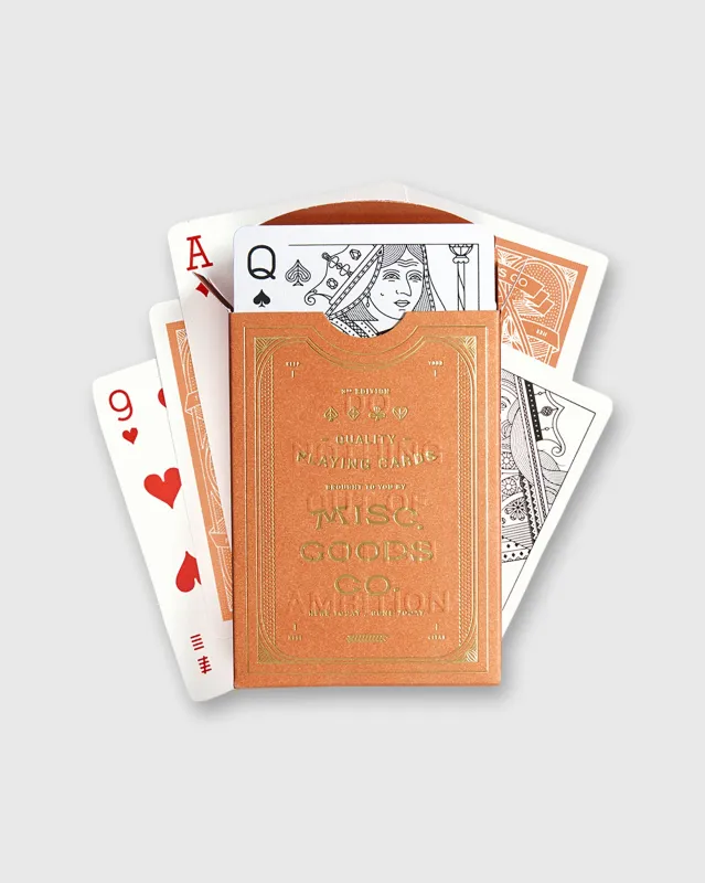 Playing Cards in Sandstone sold by Mashburn