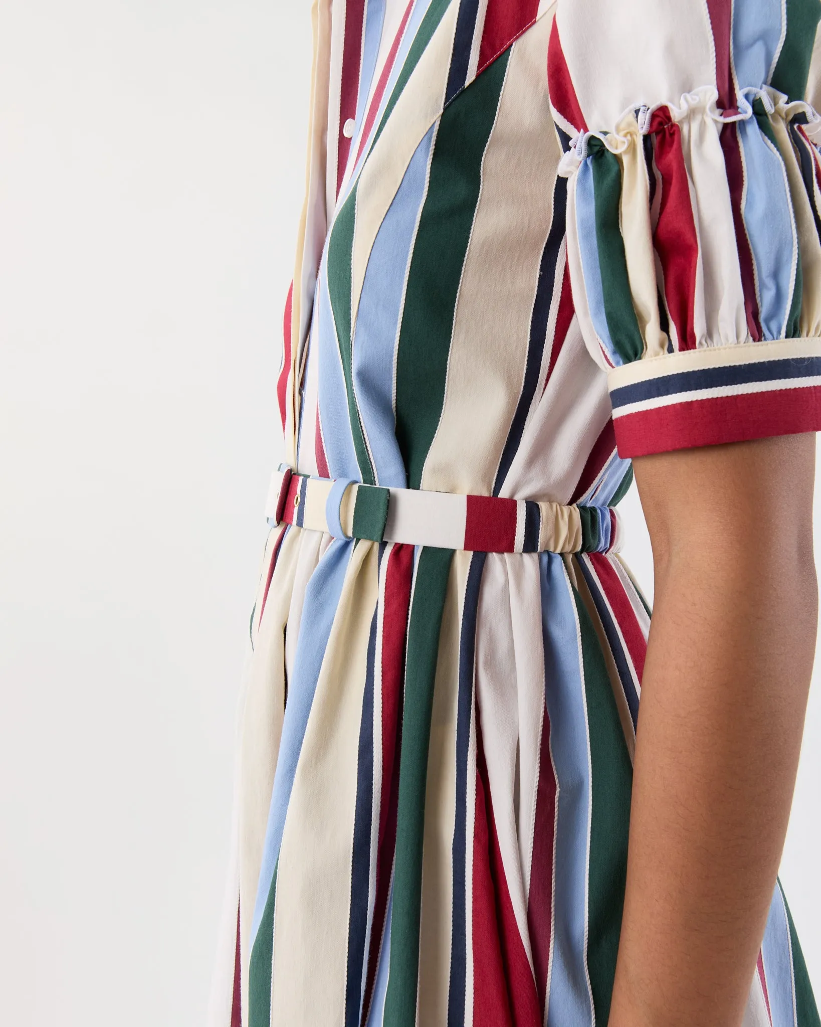 Libertine Dress in Multicolor Stripes Jacquard sold by Mashburn product image thumbnail 2