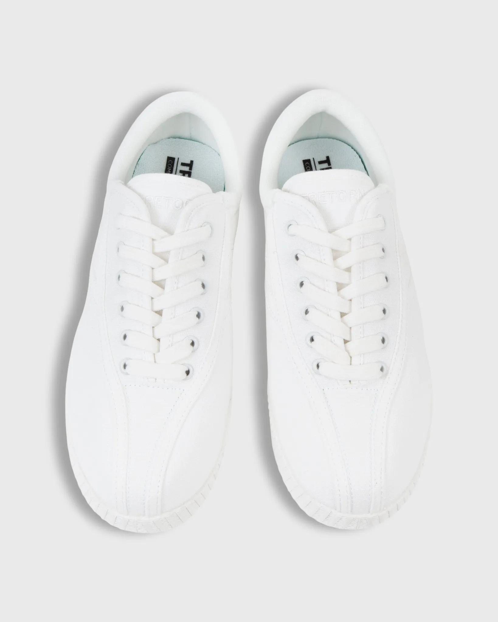 Women's Nylite Canvas Sneaker in White/White sold by Mashburn product image thumbnail 2