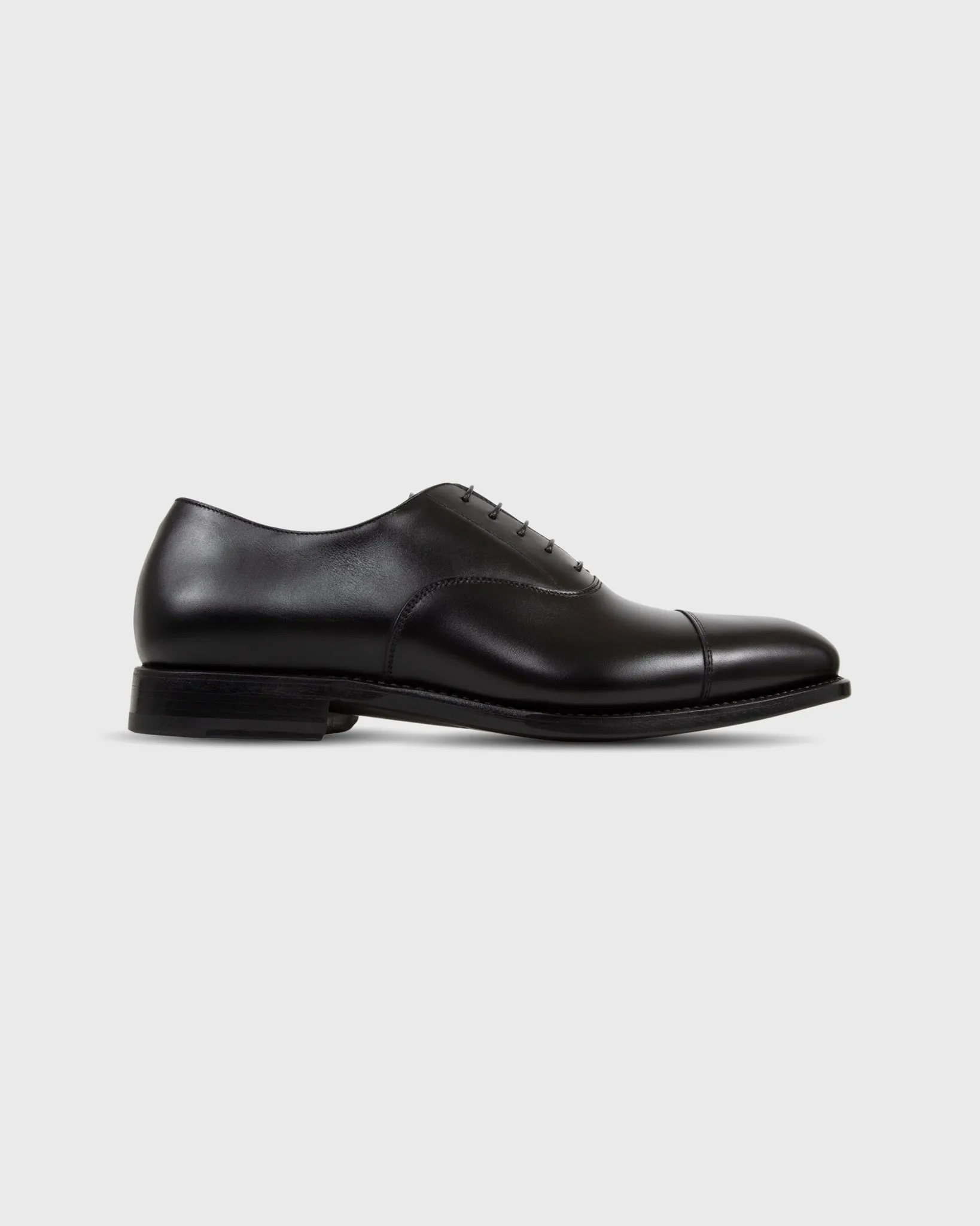 Cap-Toe Oxford in Black Calfskin sold by Mashburn product image thumbnail 2