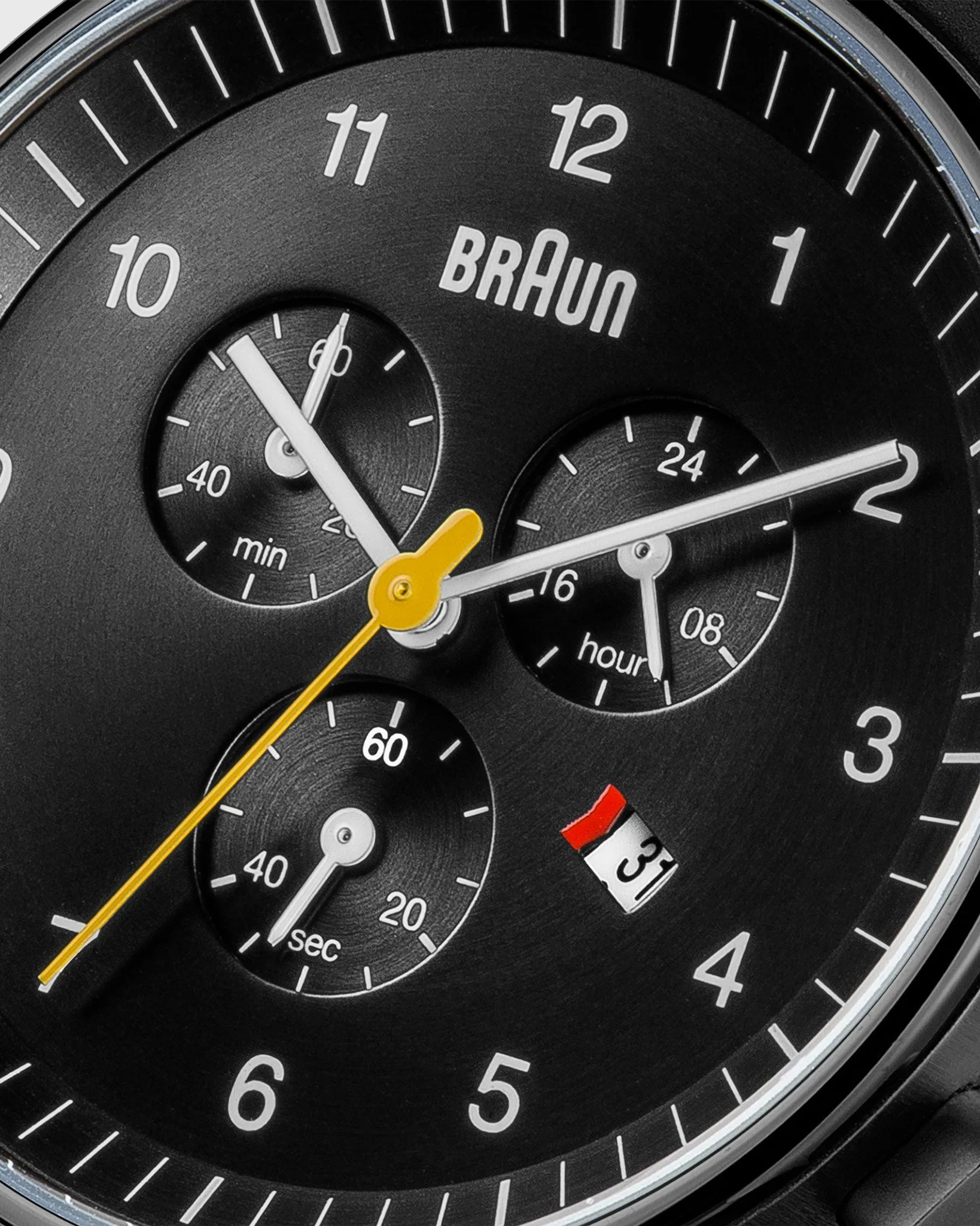 Chronograph Analog Watch in Black/Brown sold by Mashburn product image thumbnail 2