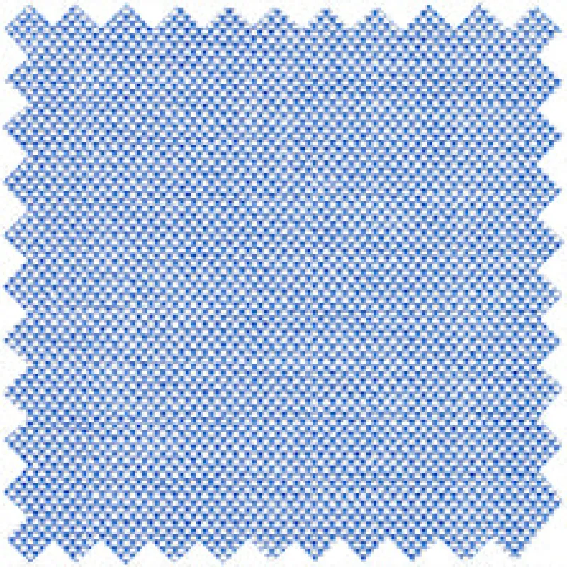 Made-to-Order Anaya Popover Dress in Blue Oxford sold by Mashburn