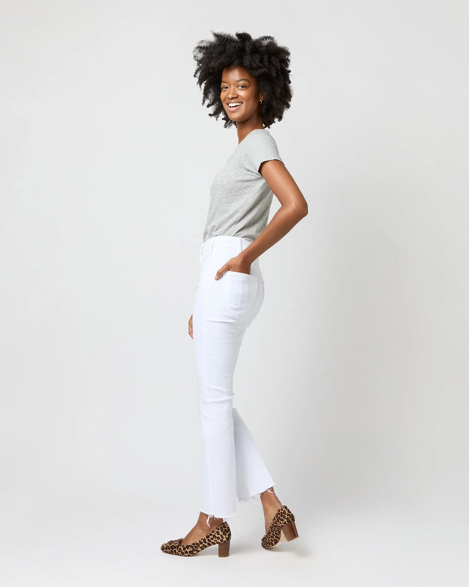 The Hustler Ankle Fray Jean in Fairest Of Them All sold by Mashburn product image thumbnail 3