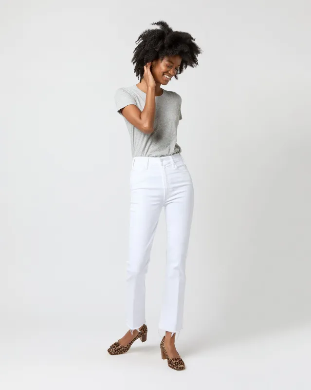 The Hustler Ankle Fray Jean in Fairest Of Them All made by Mashburn