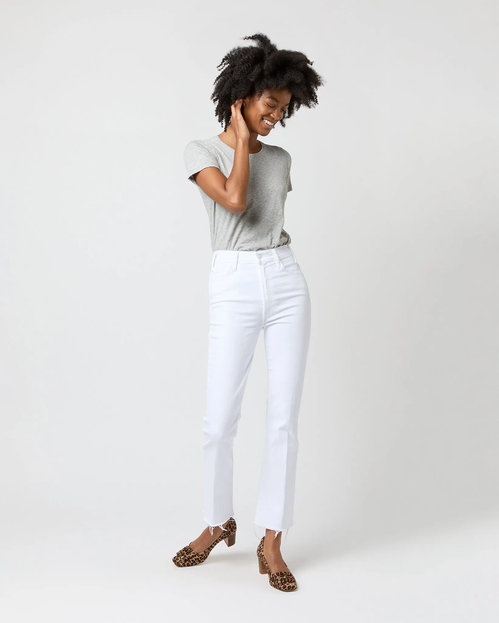 The Hustler Ankle Fray Jean in Fairest Of Them All sold by Mashburn