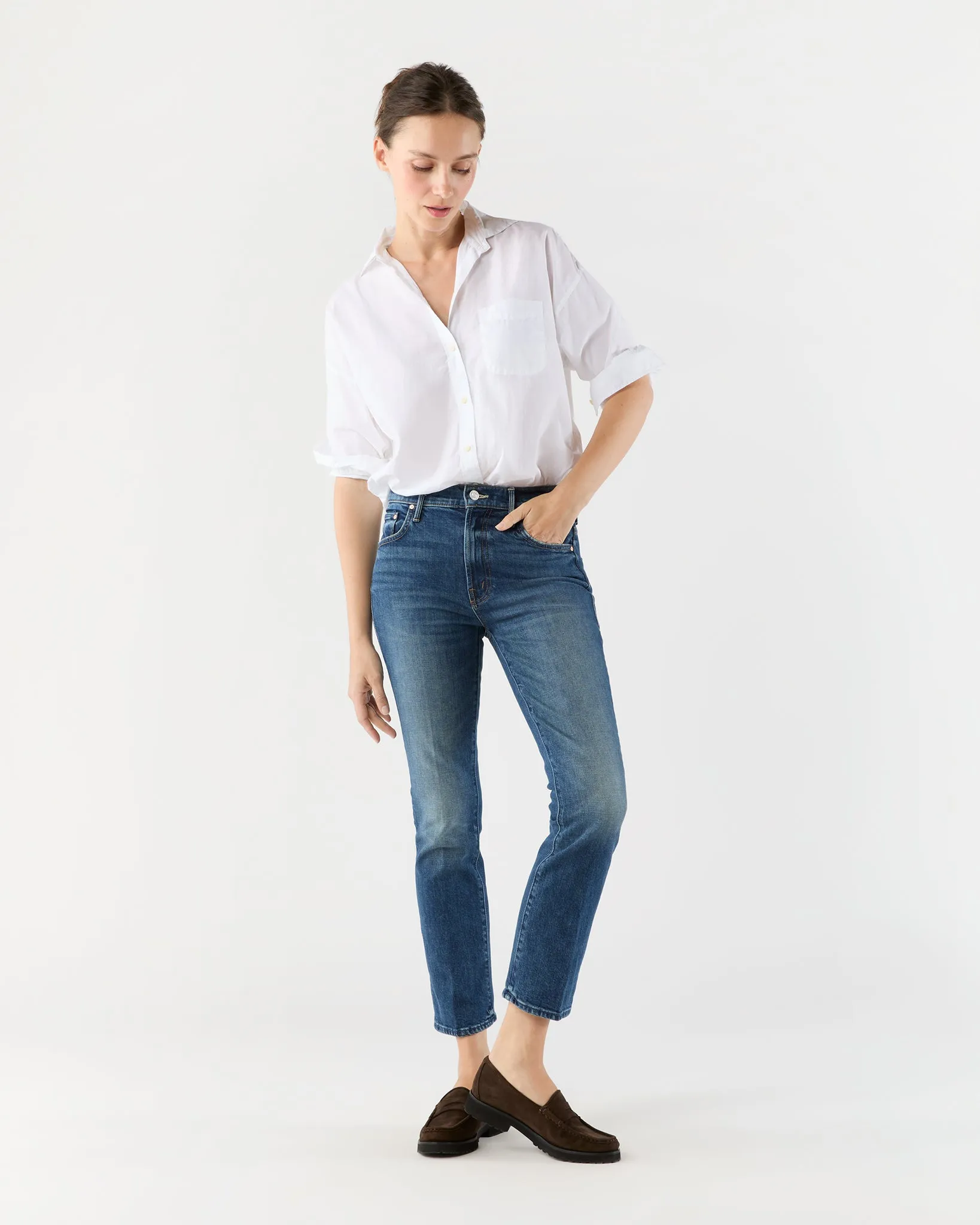 The Insider Ankle Jean in Where The Sun Don't Shine sold by Mashburn product image thumbnail 5