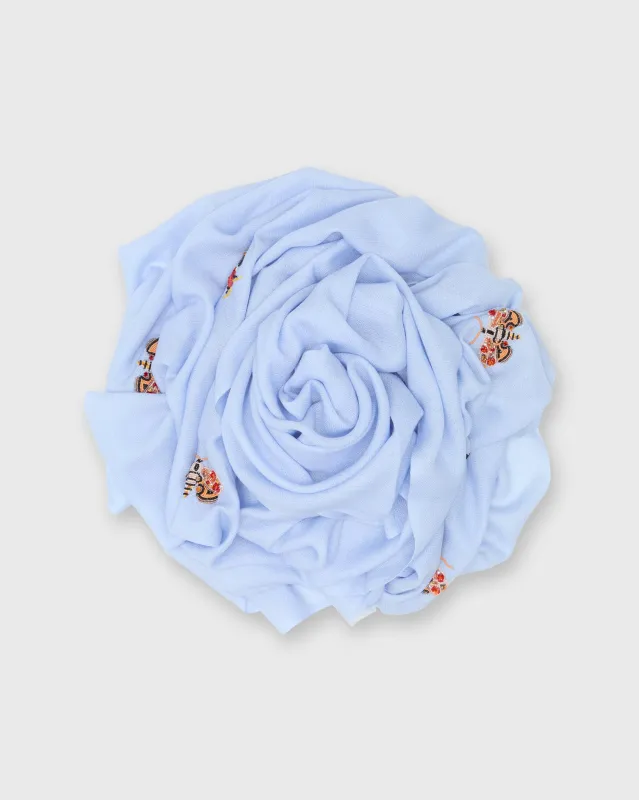 Phototaxis Scarf in Solid Light Blue sold by Mashburn