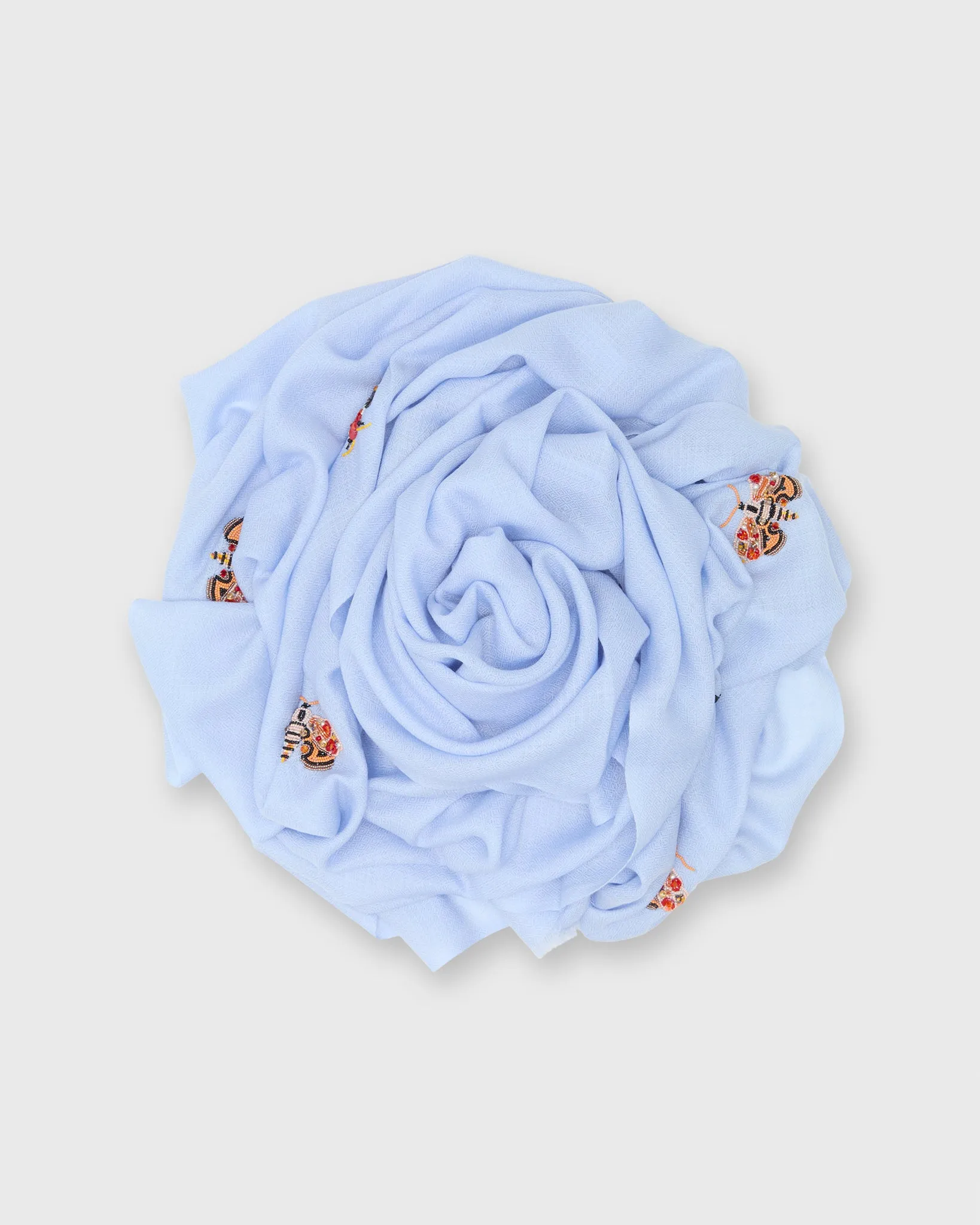 Phototaxis Scarf in Solid Light Blue sold by Mashburn