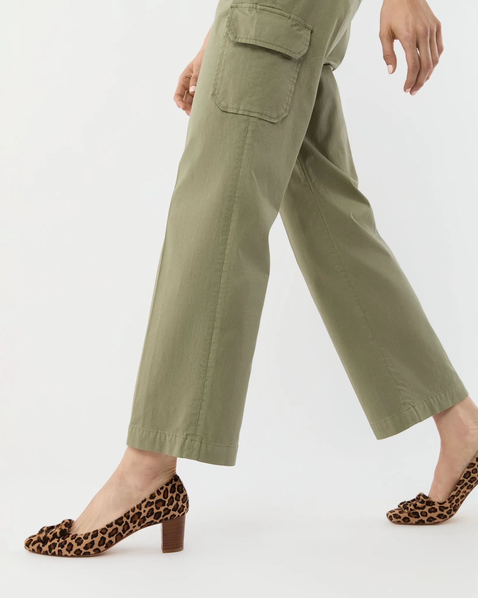 Cargo Pant in Sage Stretch Twill sold by Mashburn product image thumbnail 4