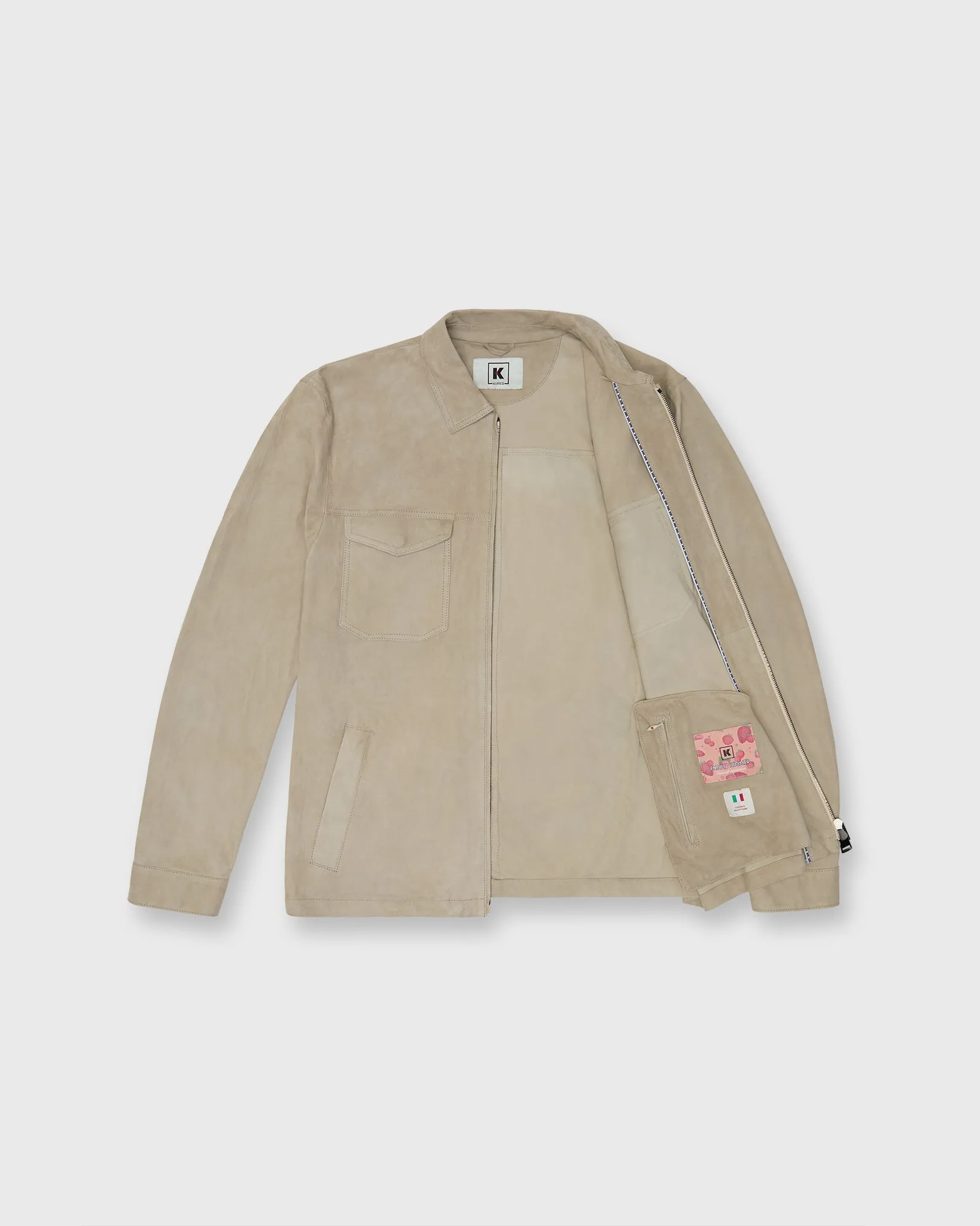 Elio Jacket in Stone sold by Mashburn product image thumbnail 2