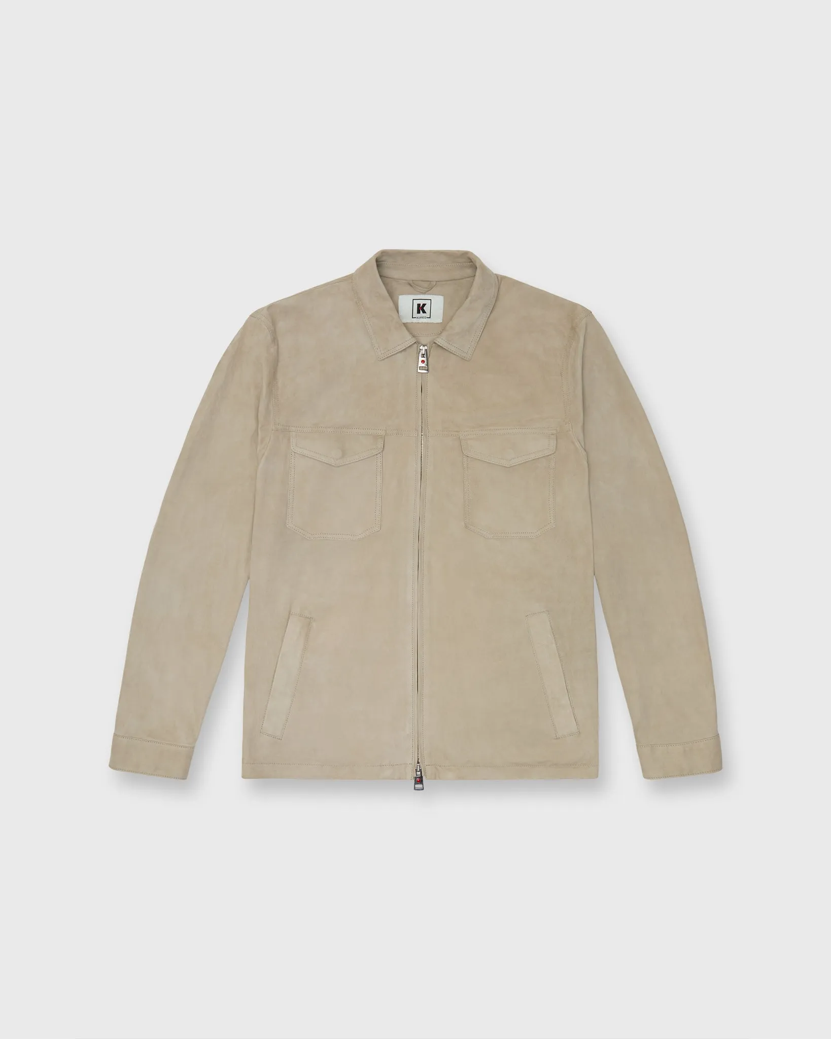 Elio Jacket in Stone sold by Mashburn