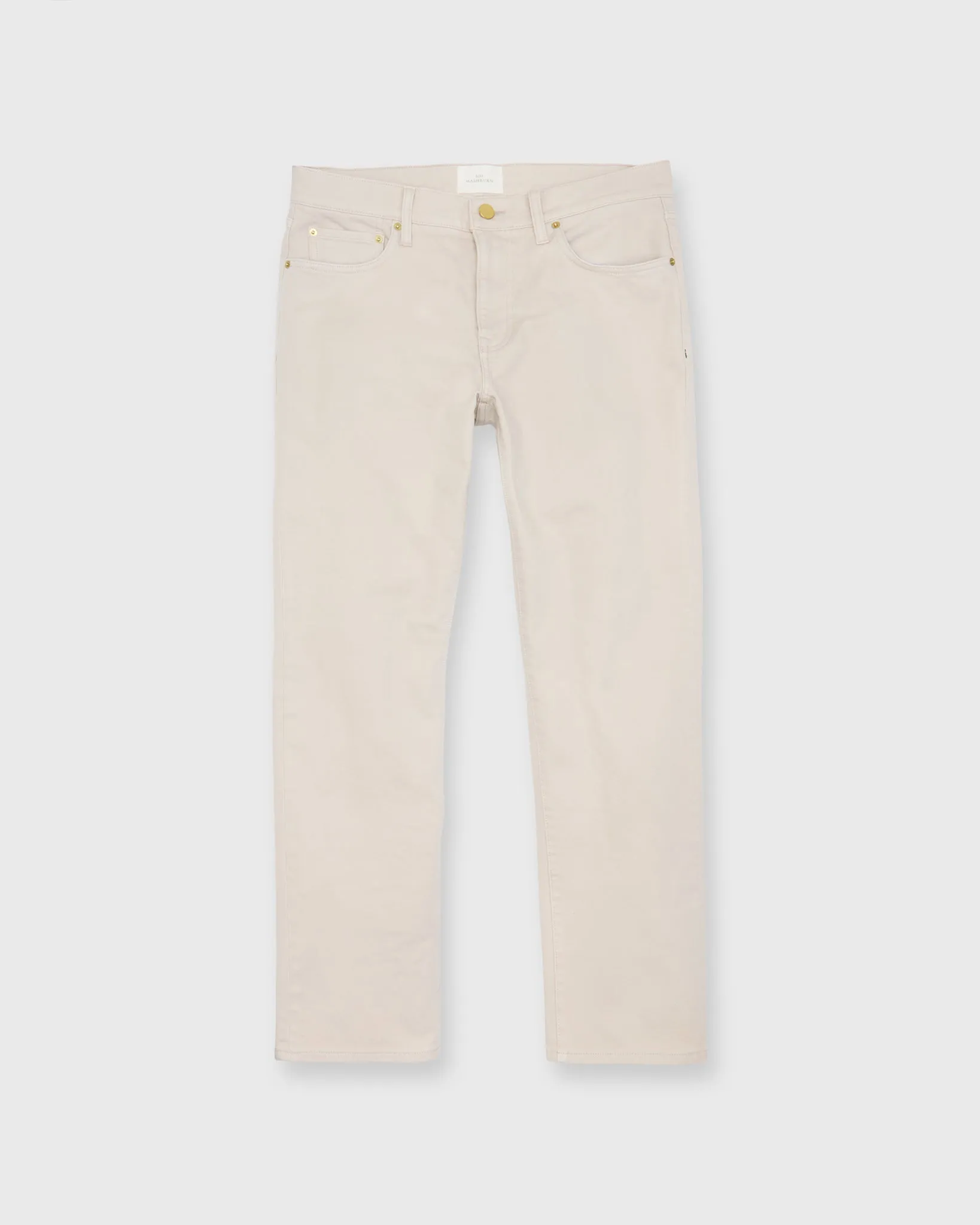 Clift Straight Leg Jean in Stone Garment-Dyed Stretch Denim sold by Mashburn product image thumbnail 2
