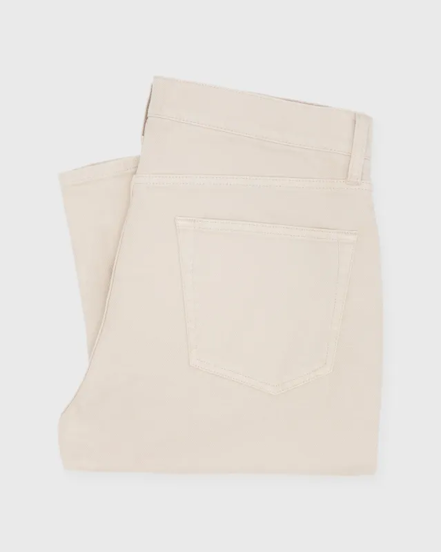 Clift Straight Leg Jean in Stone Garment-Dyed Stretch Denim sold by Mashburn