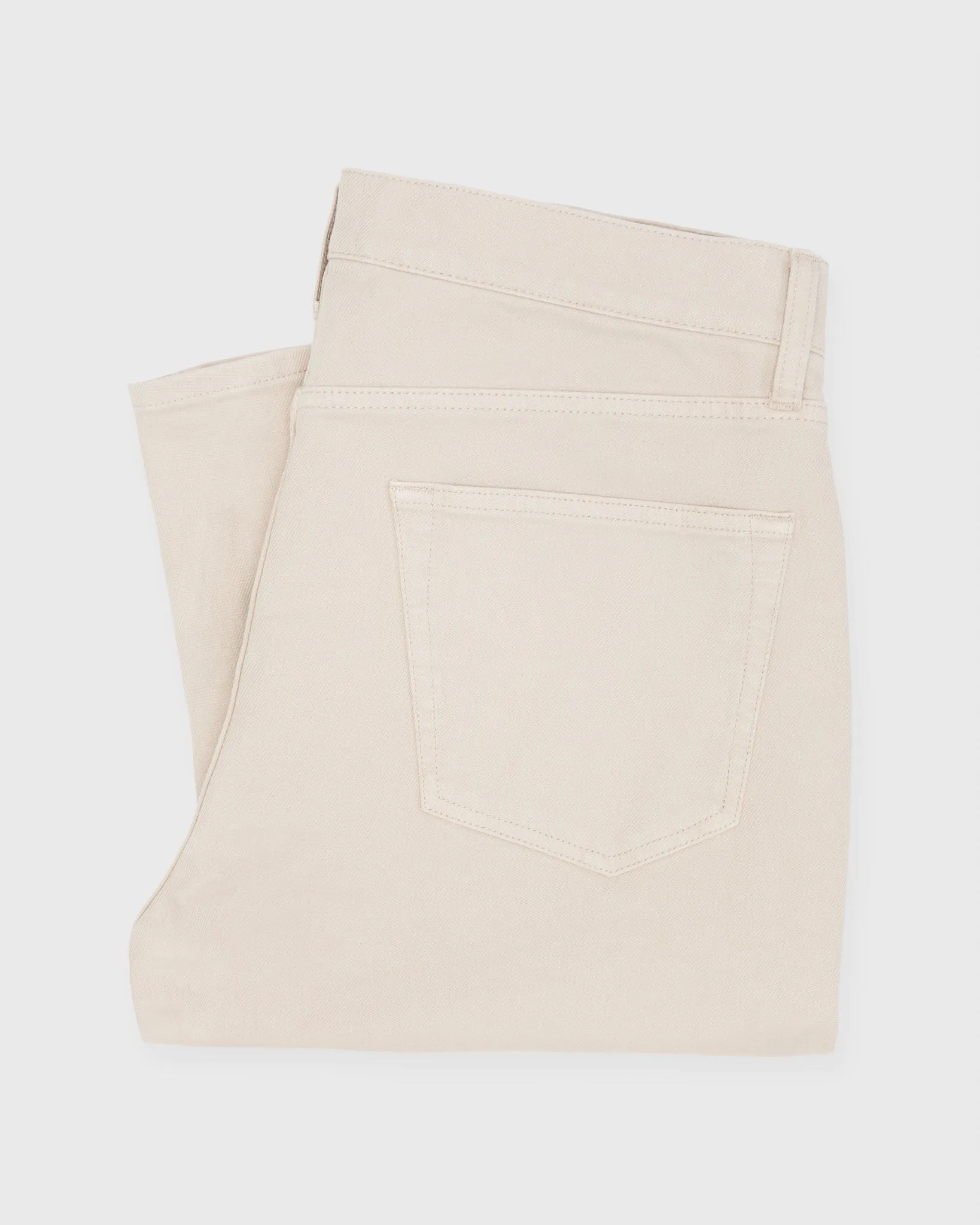 Clift Straight Leg Jean in Stone Garment-Dyed Stretch Denim sold by Mashburn