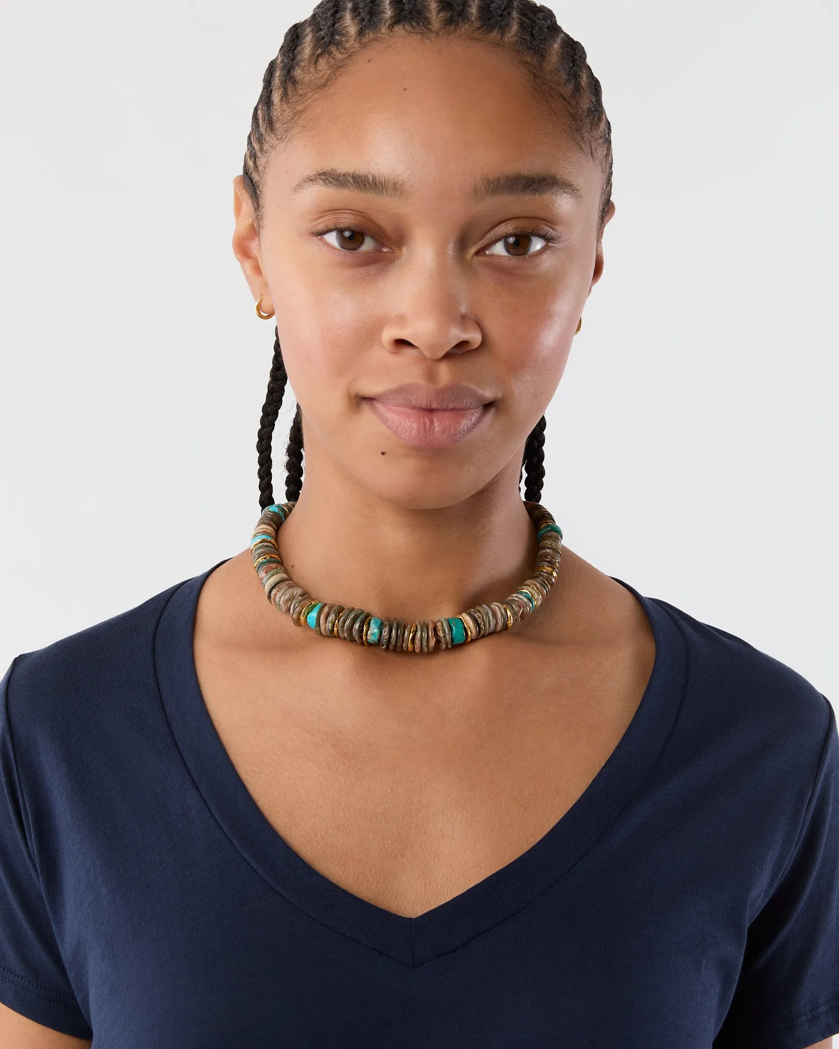 Sand and Sky Necklace in Tan sold by Mashburn product image thumbnail 2