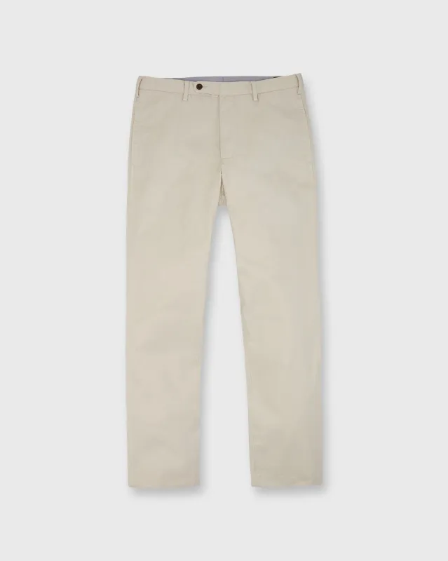 Garment-Dyed Sport Trouser in Stone AP Twill sold by Mashburn