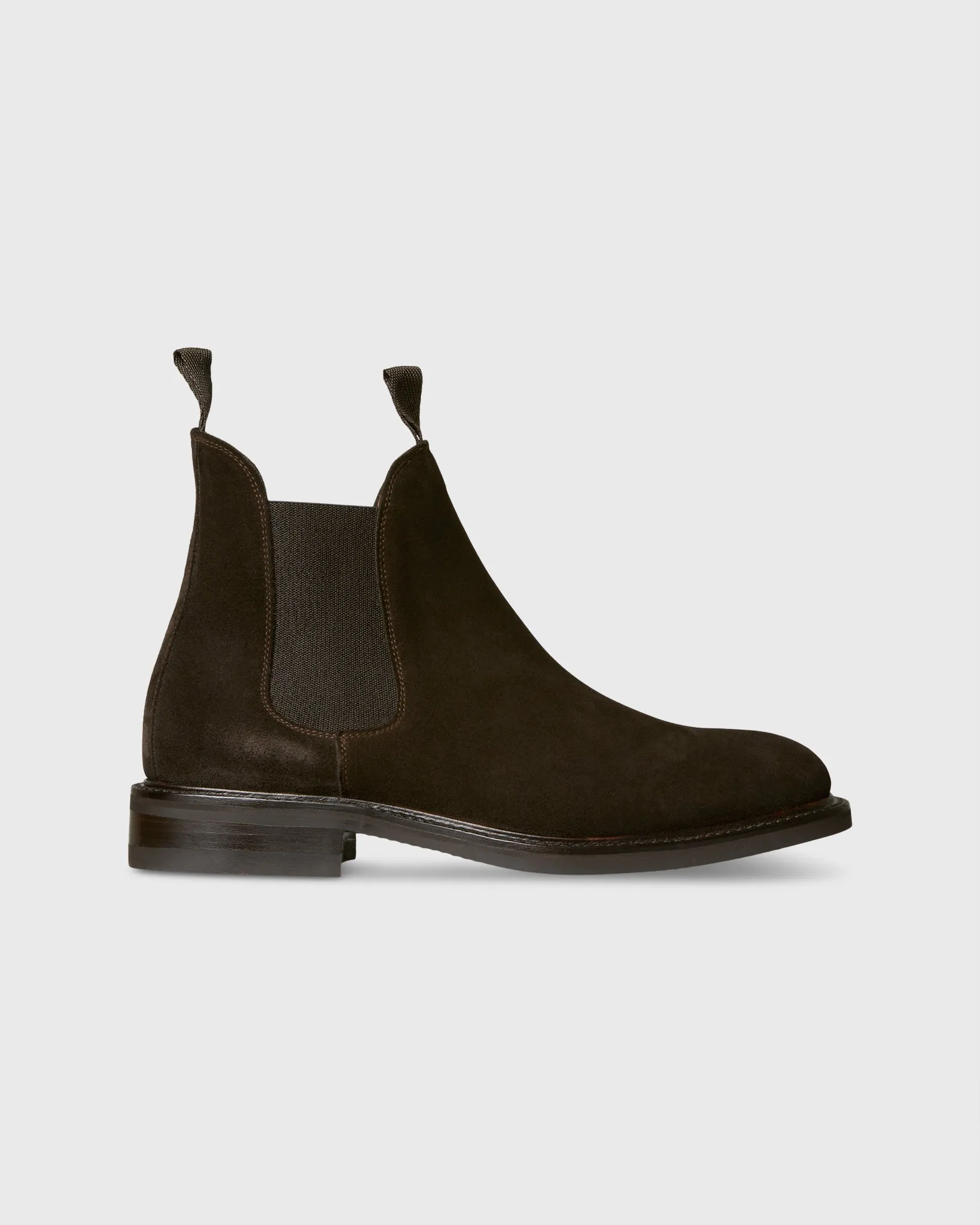 Chelsea Boot in Bitter Chocolate Suede sold by Mashburn product image thumbnail 2