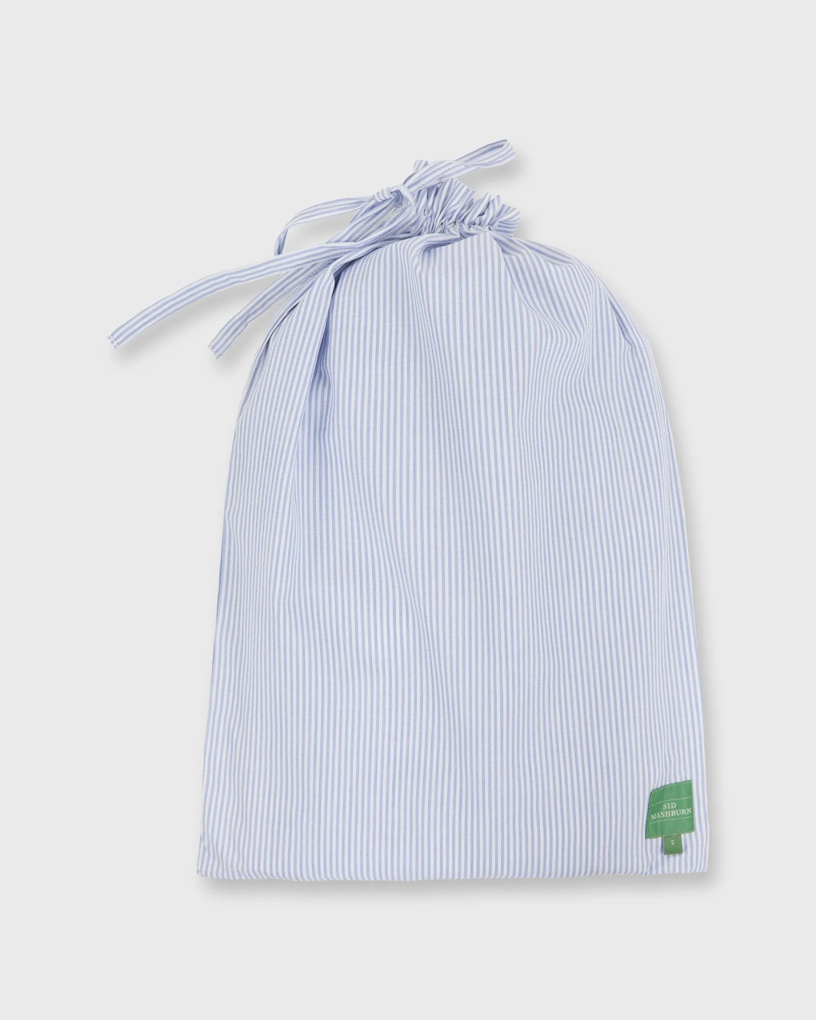 Pajama Set in Blue Stripe End-On-End sold by Mashburn product image thumbnail 5