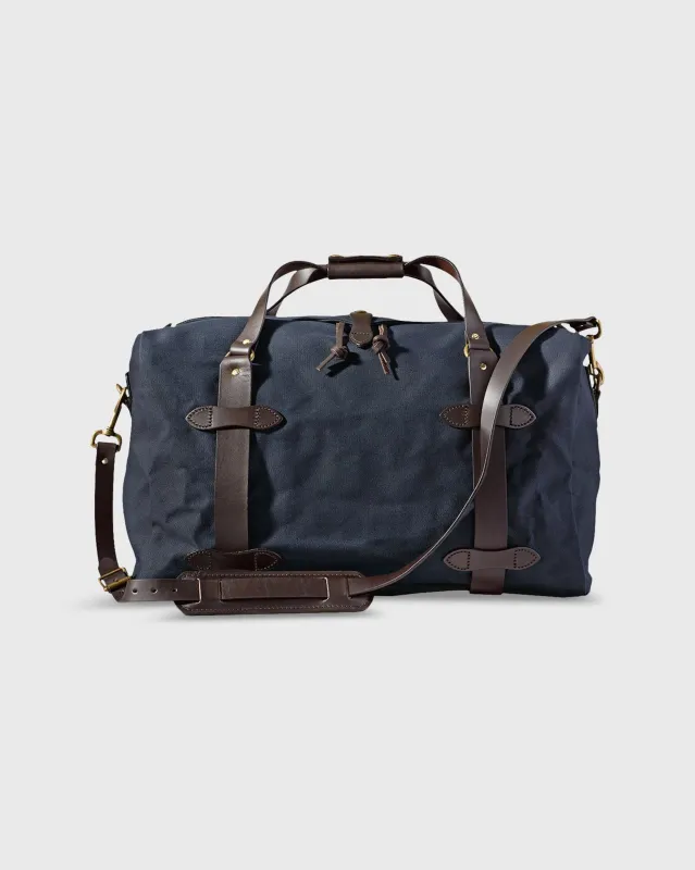 Medium Duffle Bag in Navy sold by Mashburn