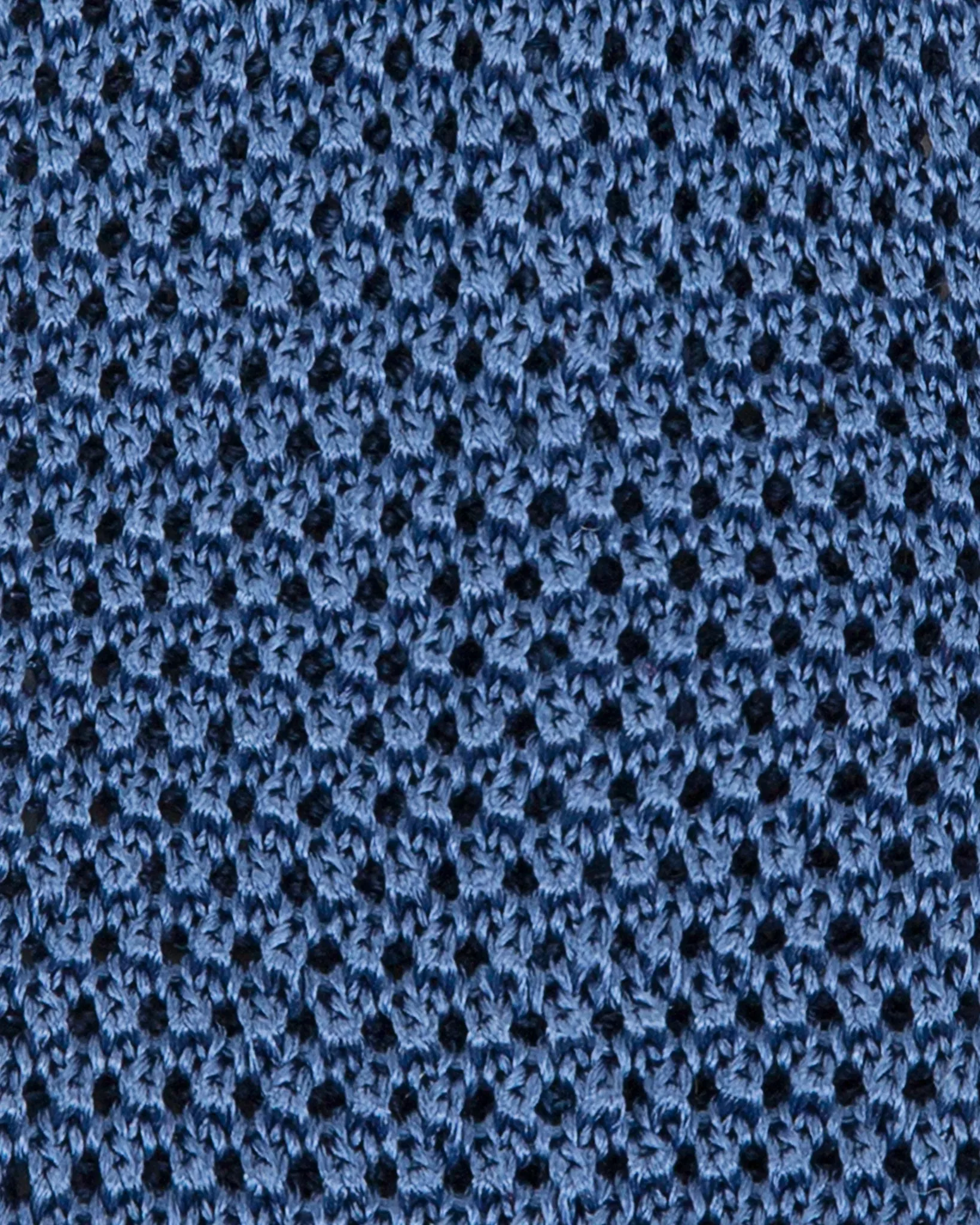 Silk Knit Tie in Mid-Blue sold by Mashburn product image thumbnail 2